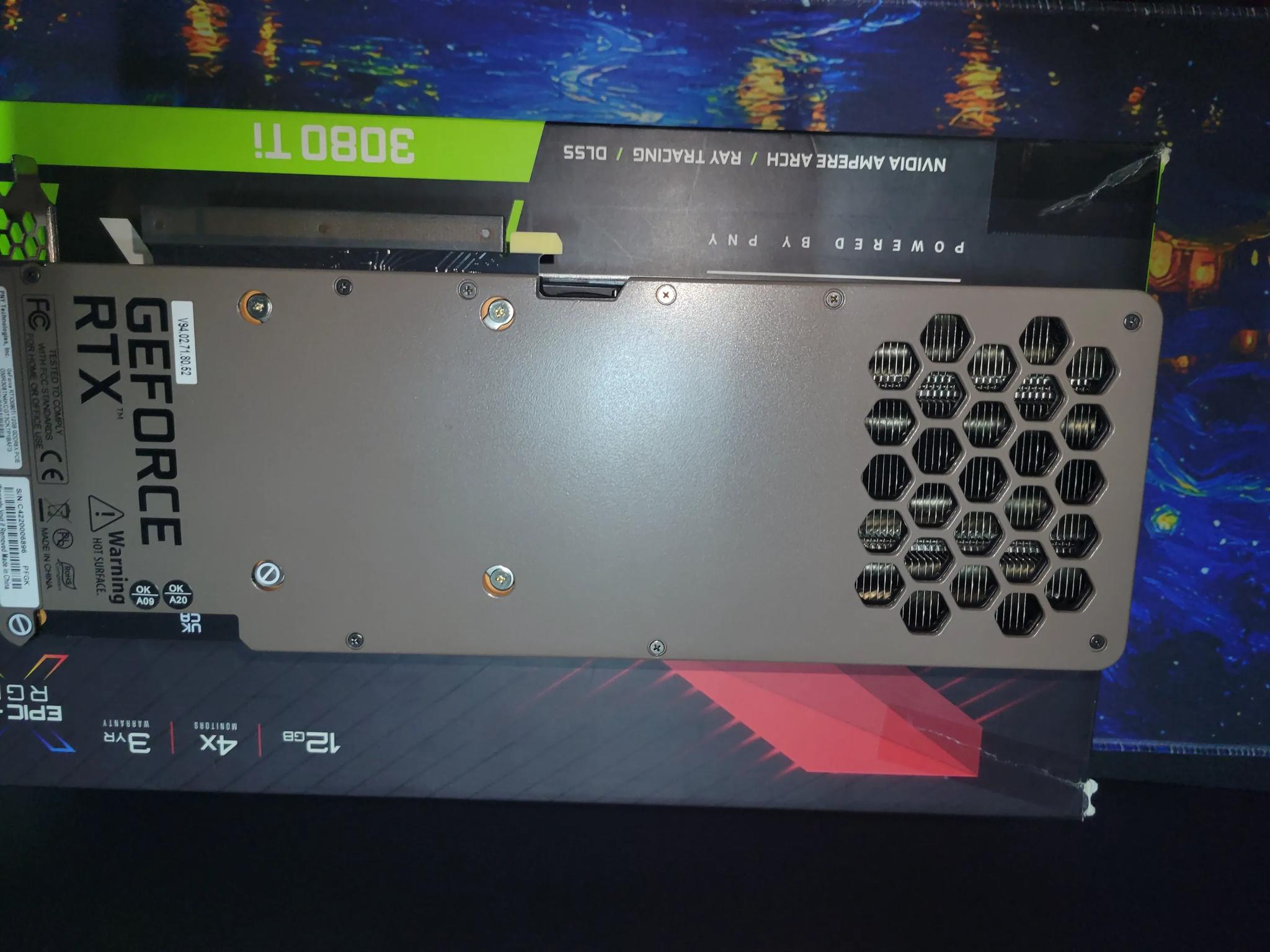 🔥 Unleash Power & Precision: PNY GeForce RTX 3080 Ti XLR8 Gaming REVEL EPIC-X RGB 12GB! 🚀💎