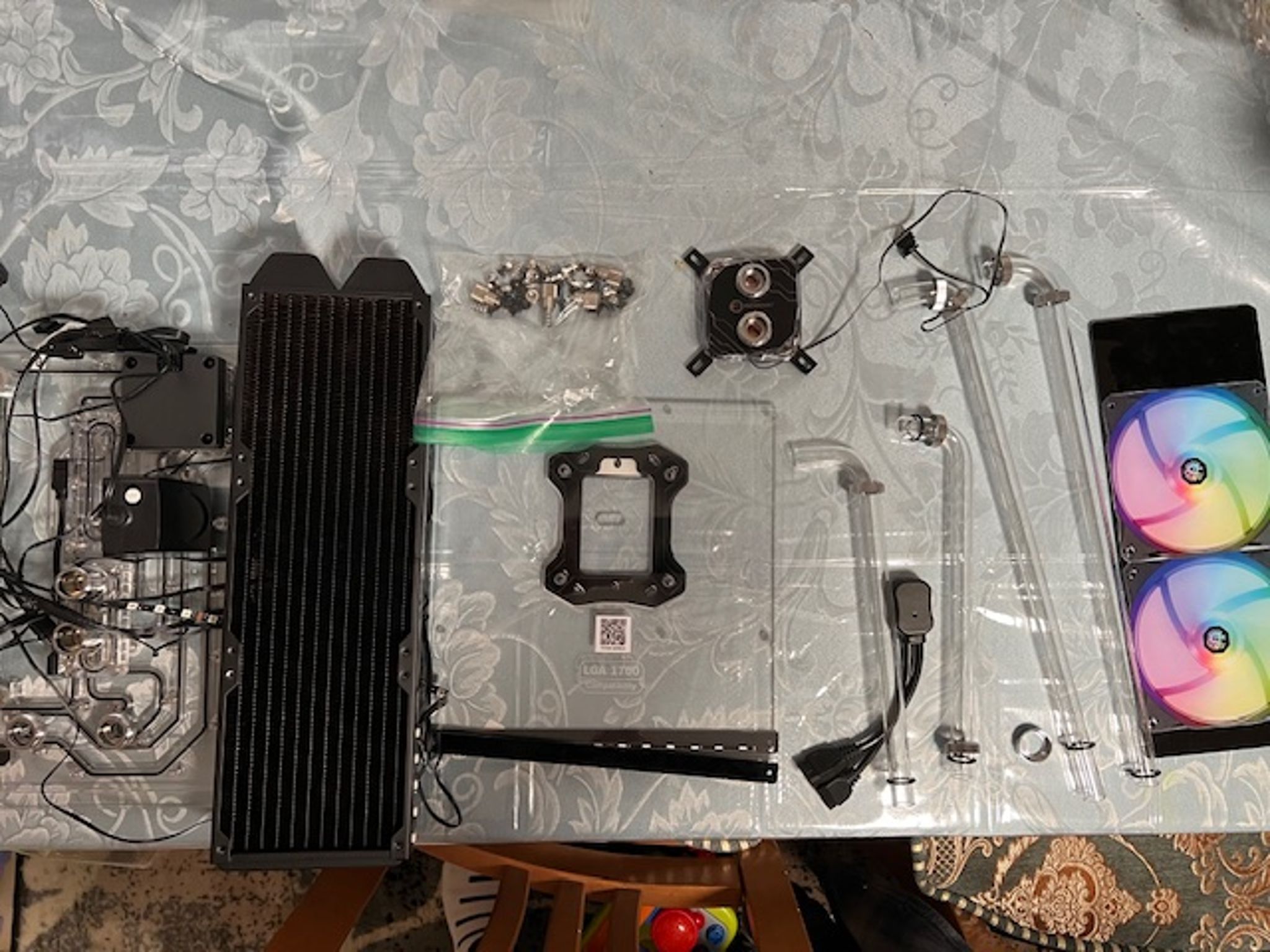 Bitspower TITAN One Mini 2.0 (Black) CPU water cooling system for LIAN LI O11D MINI Case