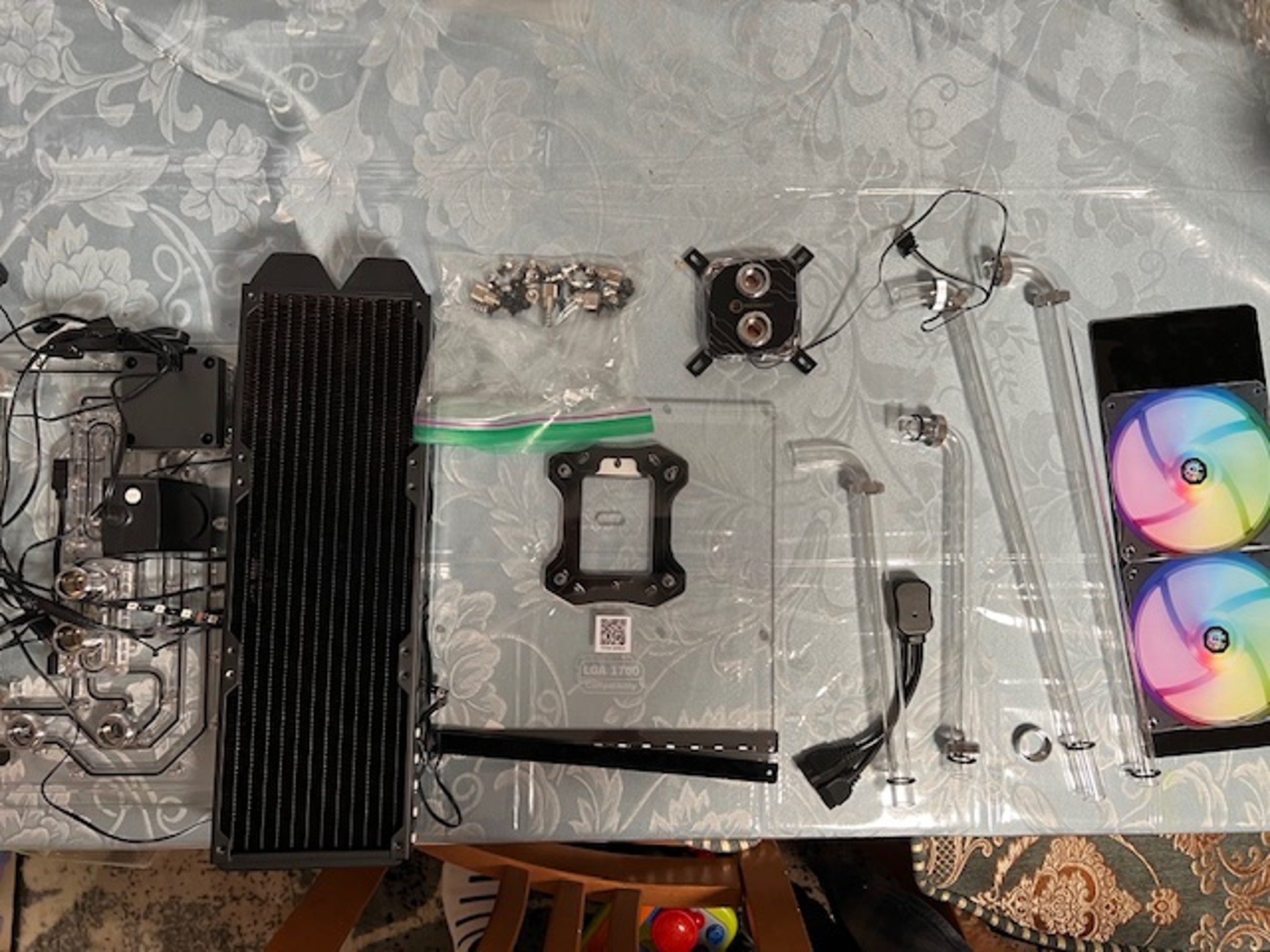 Bitspower TITAN One Mini 2.0 (Black) CPU water cooling system for LIAN LI O11D MINI Case