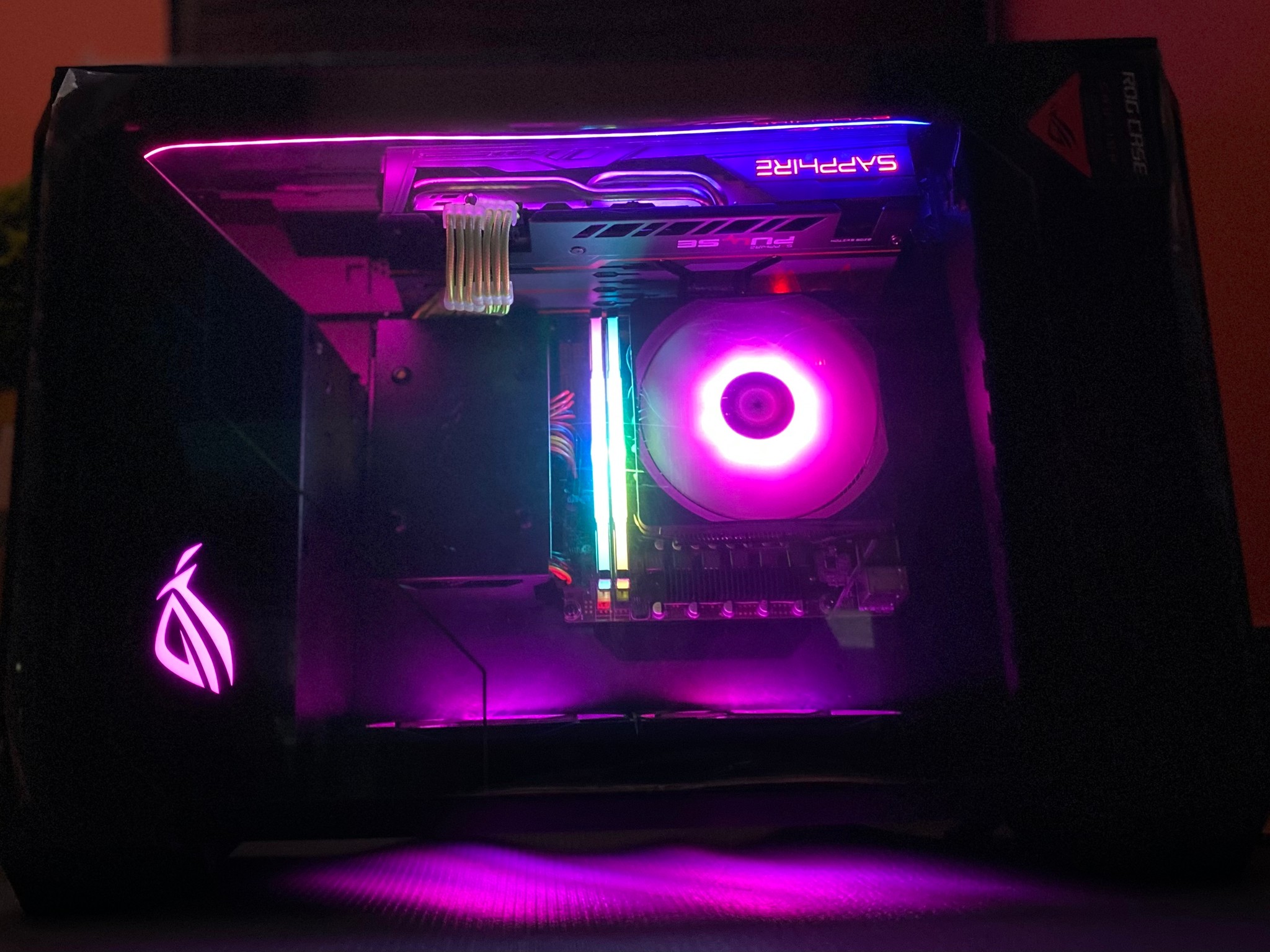 ASUS ROG-Z11 🥷|RX 5700XT| I7-6800K(6-c/12-t)| 16GB Warhawk RGB RAM| 1TB M.2 SSD| Windows 11 Home