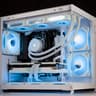 ❄️💎- Whiteout 1440P Gaming PC | RTX 3080, Ryzen 7 5700X, 32GB RAM, 1TB NVMe SSD ❄️💎