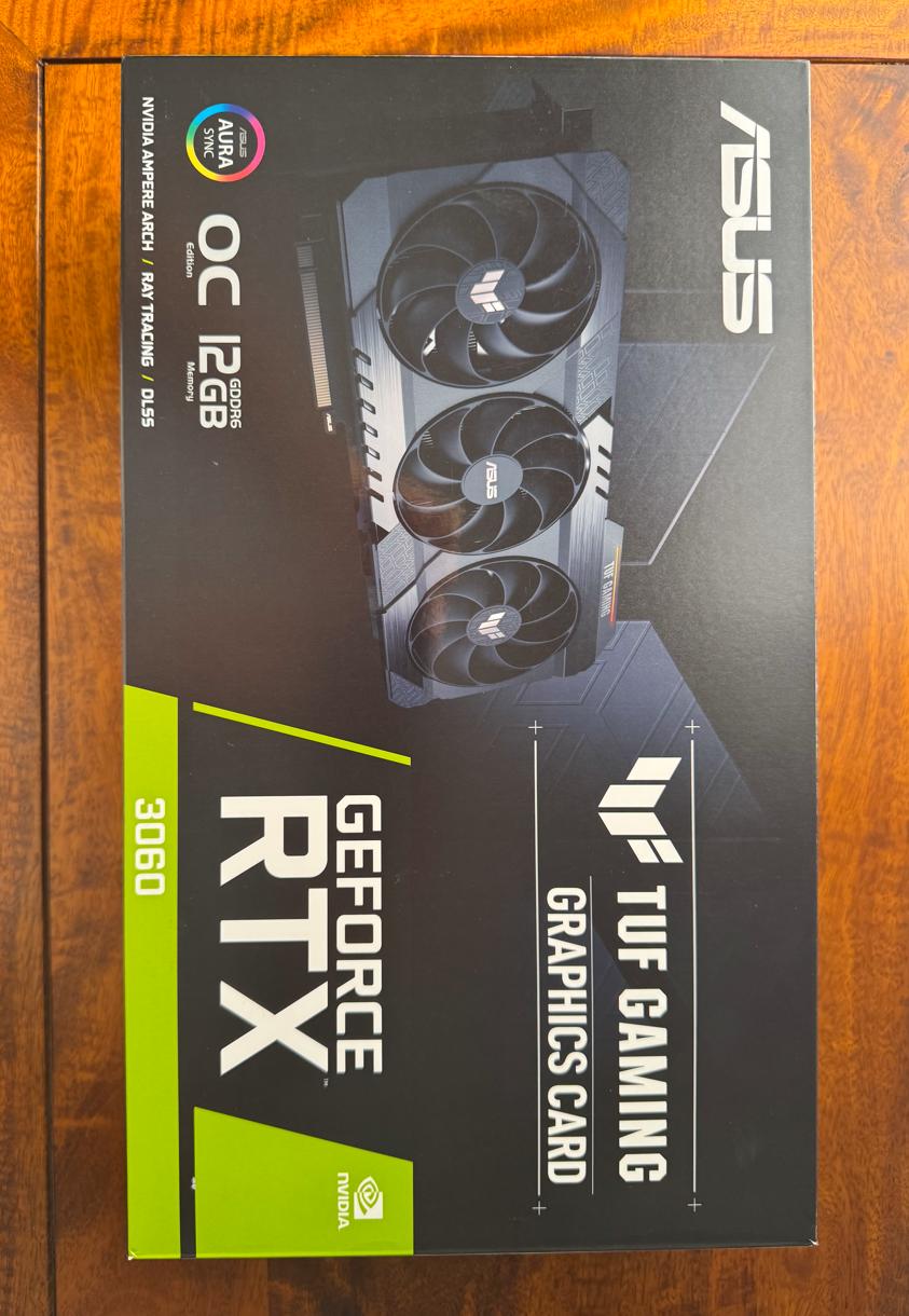 Asus TUF RTX 3060 12GB OC