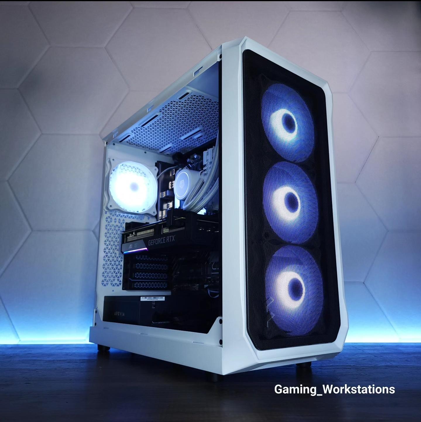 💙🤍RTX 3060Ti // i5 12400F // 16GB 3200MHz // 1TB NVMe