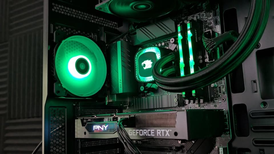 RTX 3060 Ti Gaming PC – Intel i7-12700KF, 16GB RAM, 1.5TB Storage, WiFi + Bluetooth