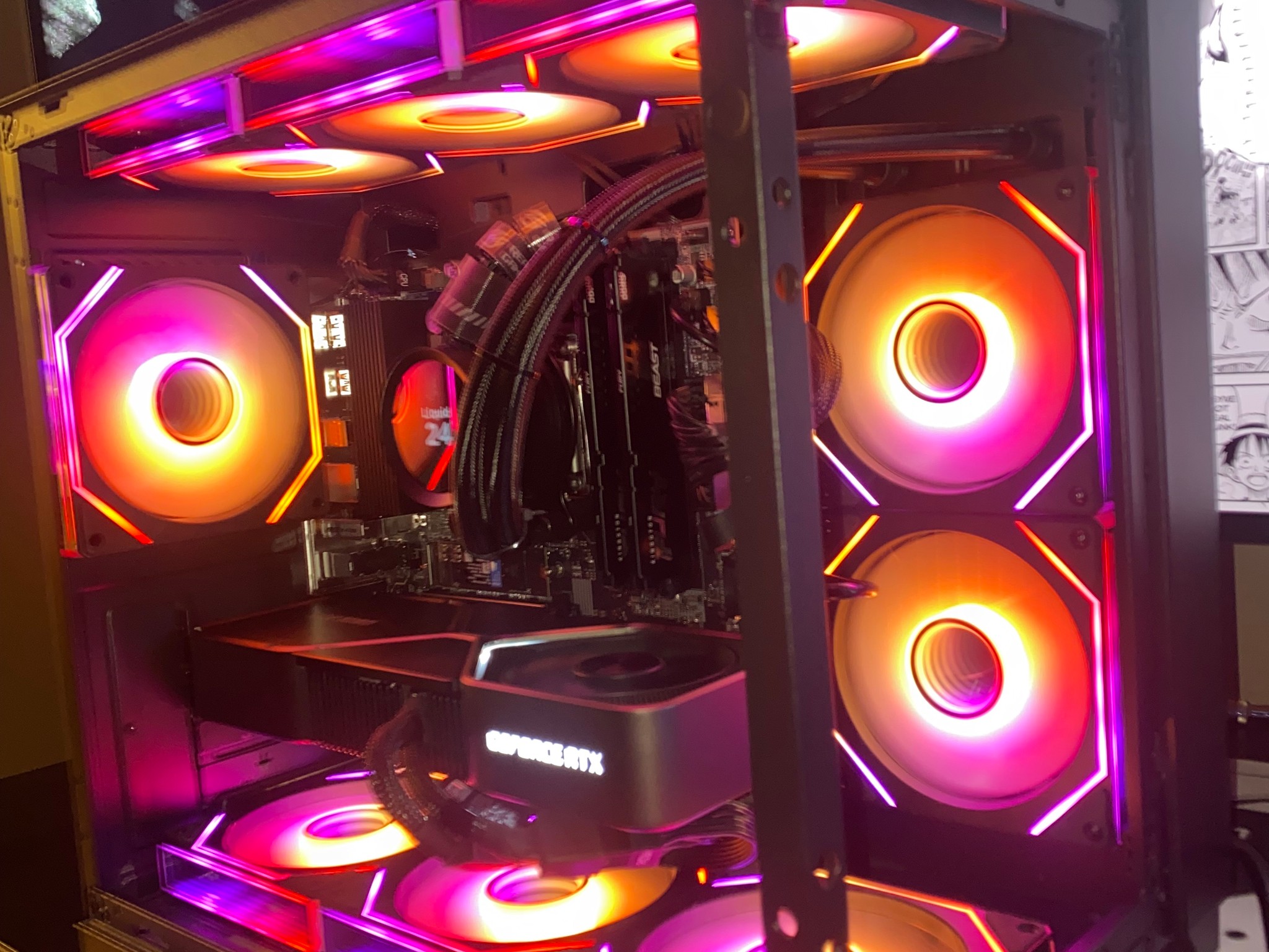MATX 1440p beast AM5 Custom Build | AMD Ryzen 5 7500x3D | NVIDIA RTX 3080 FE | 32GBs DDR5