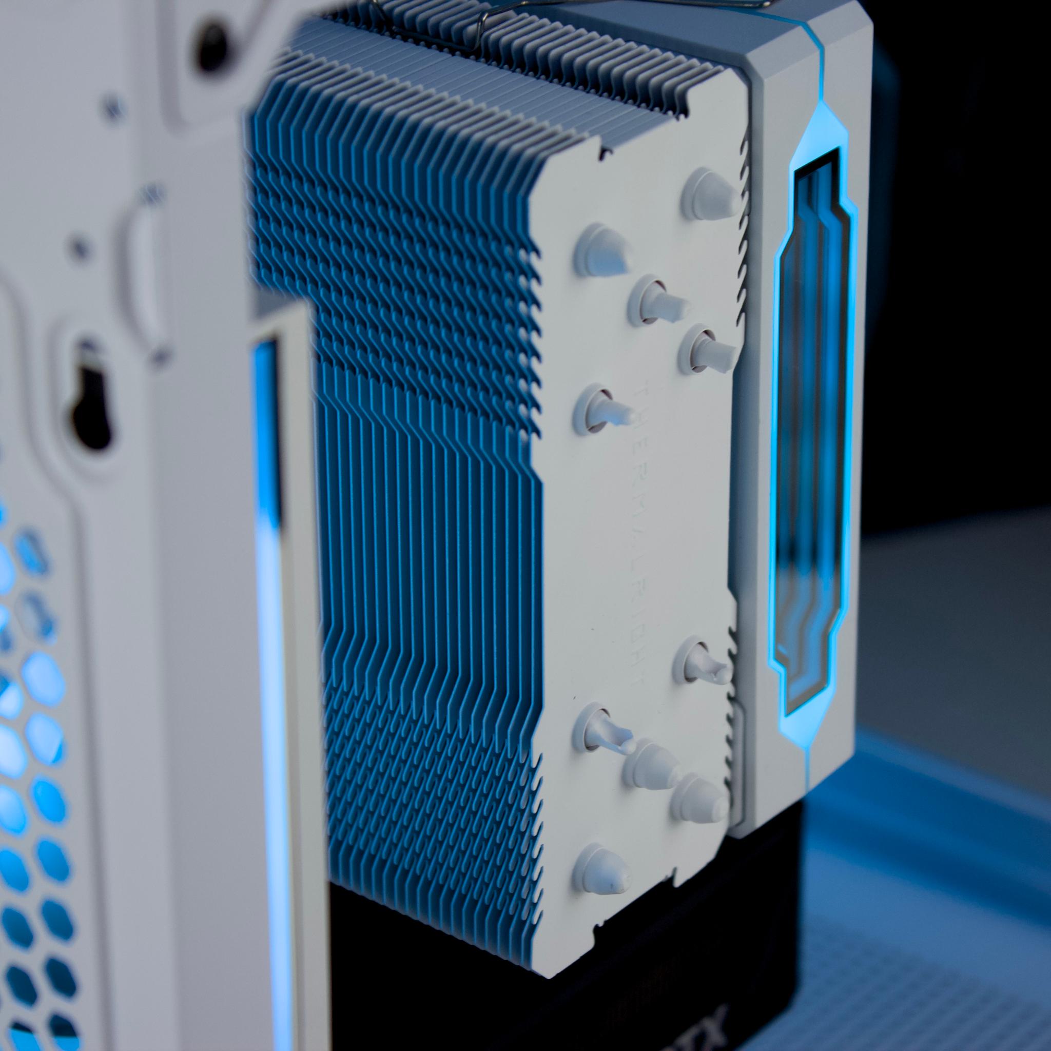 🧊❄️🧊 White Gaming PC – RTX 5060 , Ryzen 5 5500, 16GB RAM, 1TB SSD - WiFi, BlueTooth 🧊❄️🧊