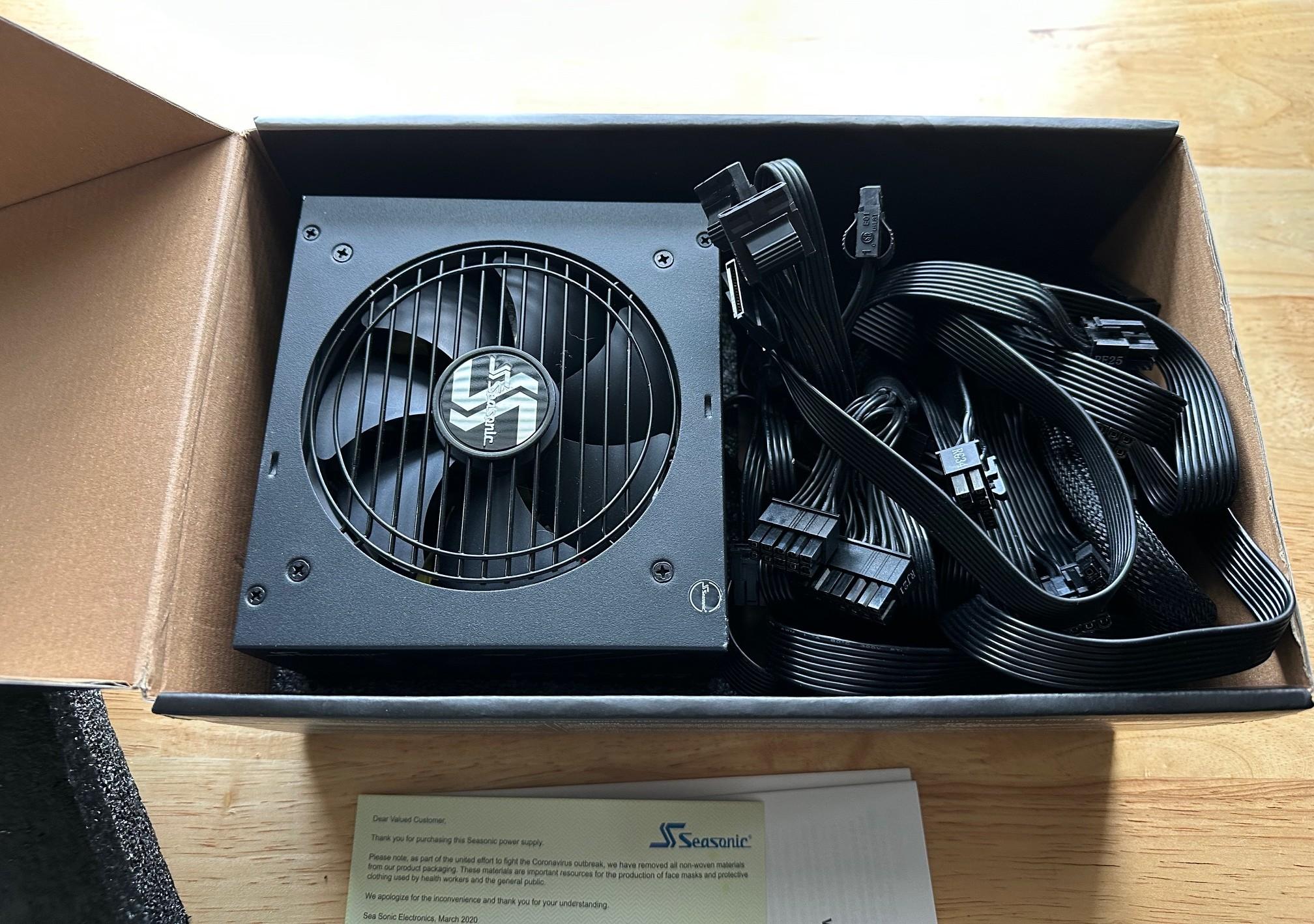 Seasonic FOCUS PX-850 | 850W | 80+ Platinum | Full-Modular | ATX Form Factor - Used/Great Condition