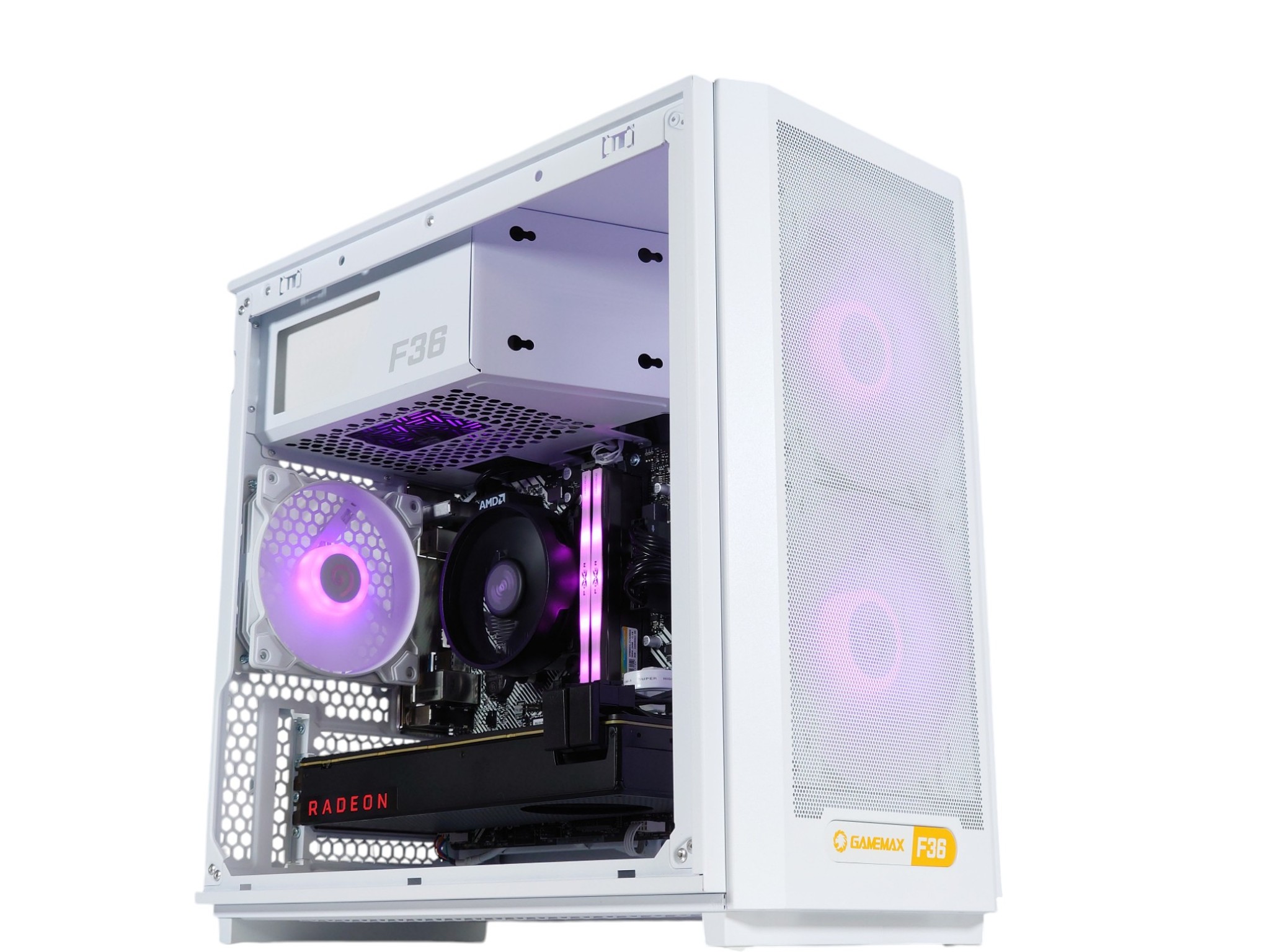 ❄️🐻‍❄️Gaming PC|| AMD RX Vega 56 8GB🌨️ AMD Ryzen 5 2600🌨️ 16GB DDR4🌨️ 512GB SSD
