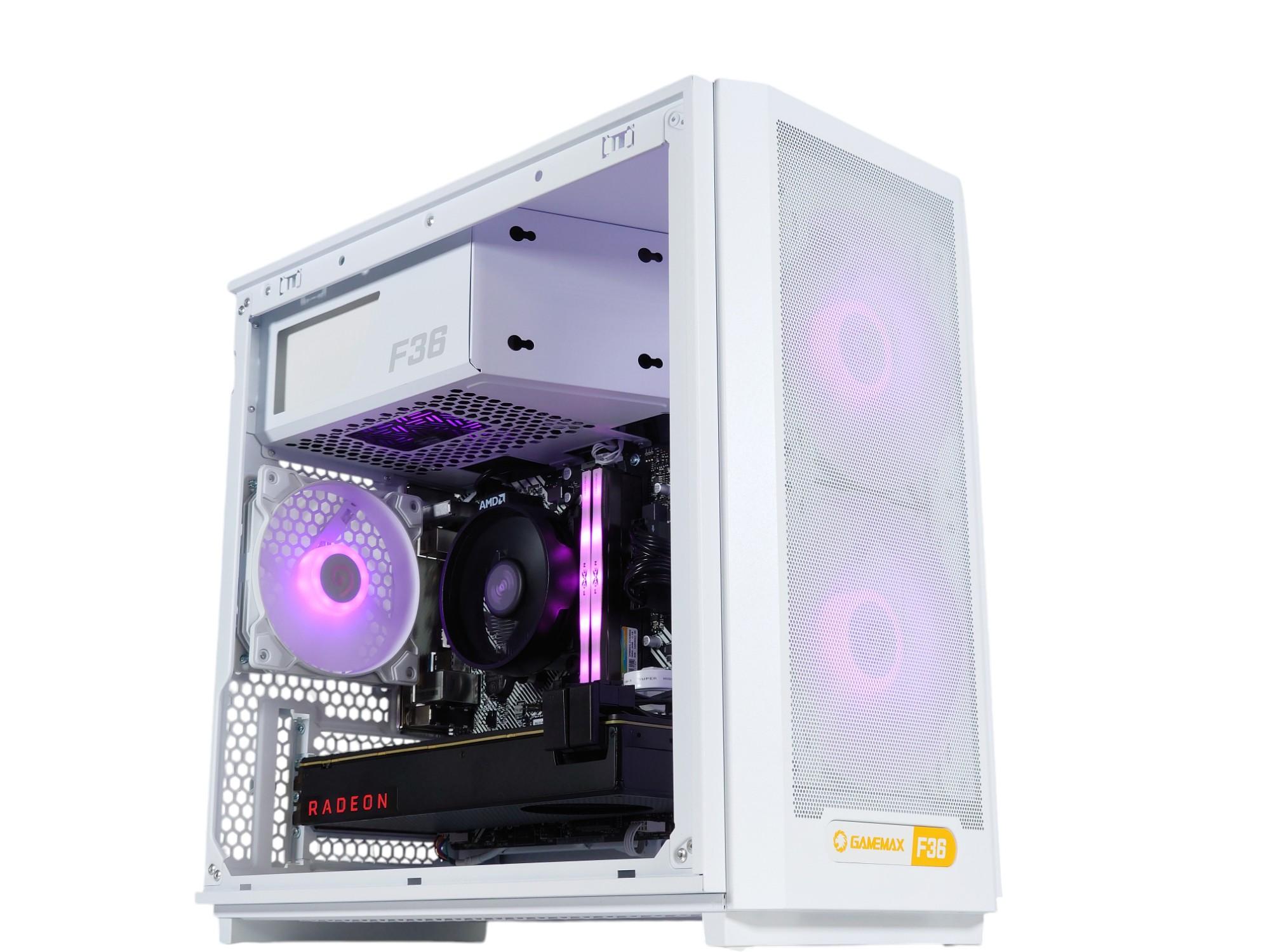 ❄️🐻‍❄️Gaming PC|| AMD RX Vega  64 8GB🌨️ AMD Ryzen 5 2600🌨️ 16GB DDR4🌨️ 500GB SSD