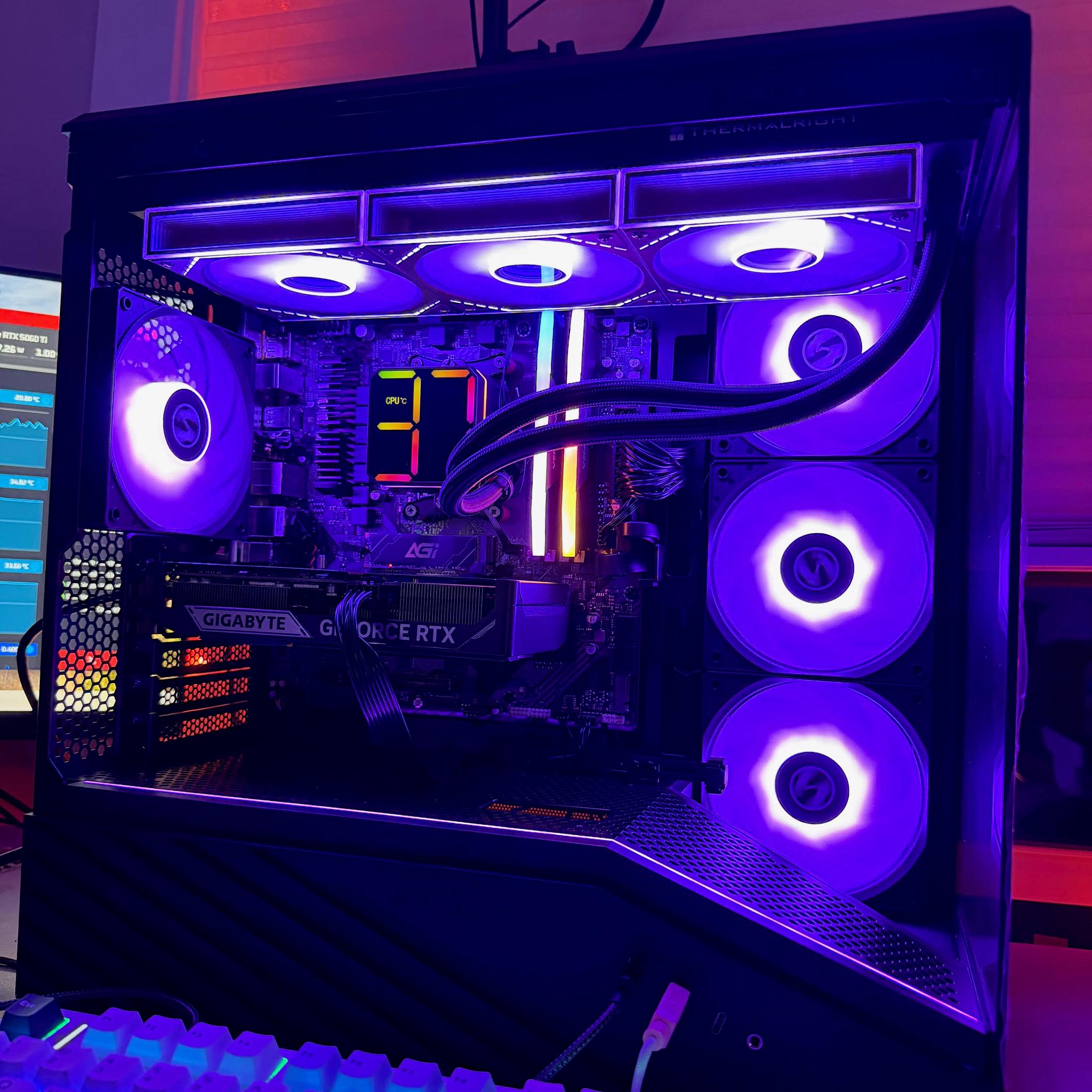 🔥 Custom Gaming PC | Ryzen 5 9600X + RTX 5060 Ti 16GB | 32GB DDR5