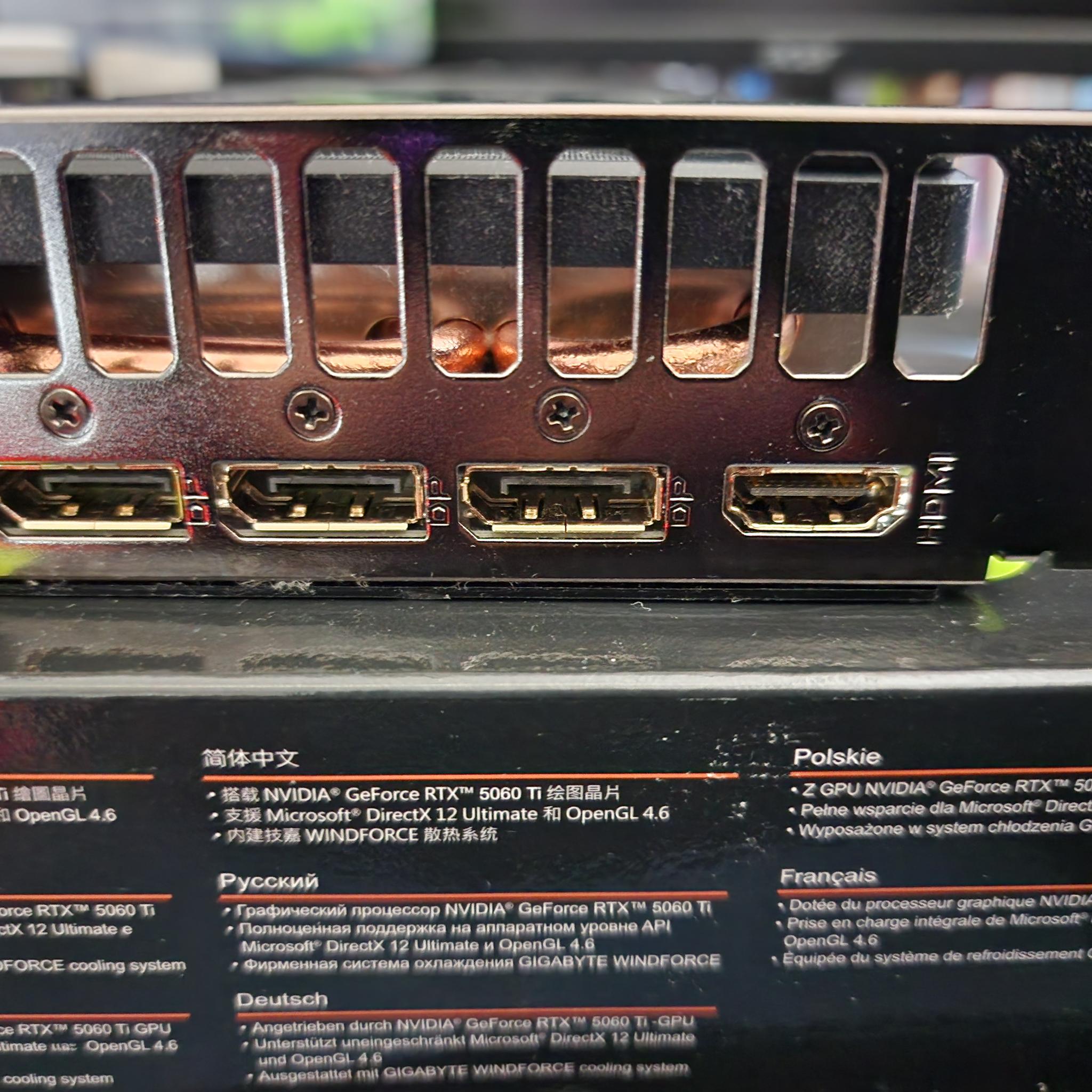 GIGABYTE GeForce RTX 5060 Ti WINDFORCE MAX OC 16GB
