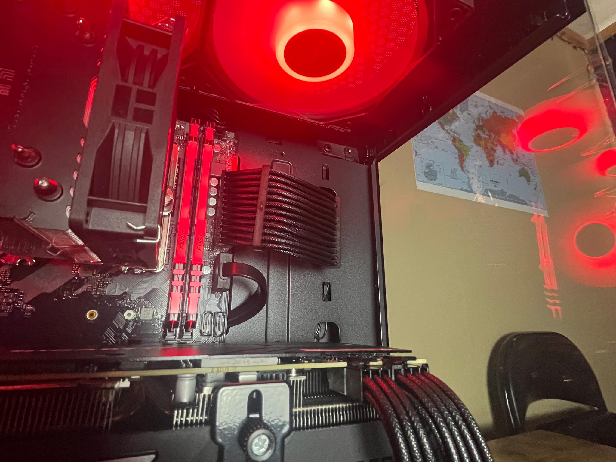 🐦‍🔥🔥Red Fury Gaming PC🔥🐦‍🔥RTX 2080 Super🐦‍🔥🔥i5-10400F🔥🐦‍🔥16GB DDR4🐦‍🔥🔥1TB NVME🔥🐦‍🔥