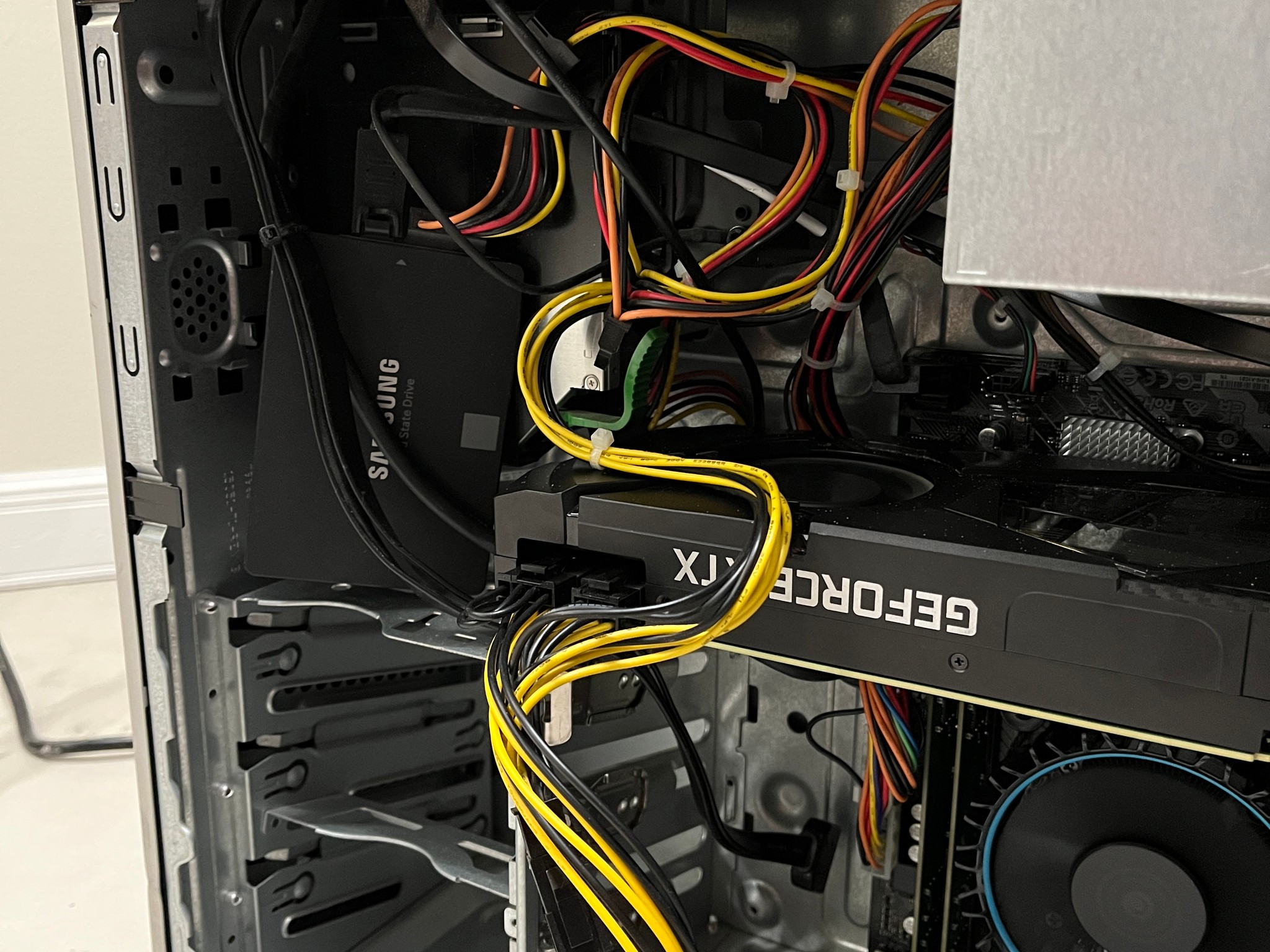 NVIDIA RTX 2080, Intel Core i5-12400, 16GB RAM, 1TB SSD - Sleeper HP Modded Gaming PC w/ Wi-Fi