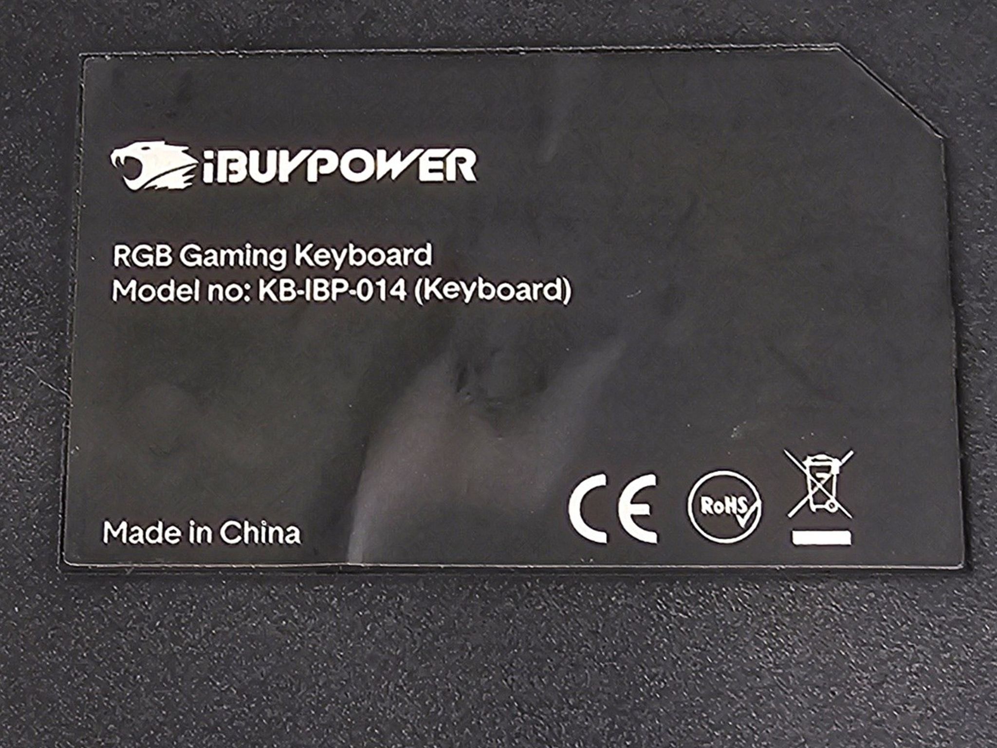 iBUYPOWER KB-IBP-014 RGB Gaming Keyboard - Black Wired