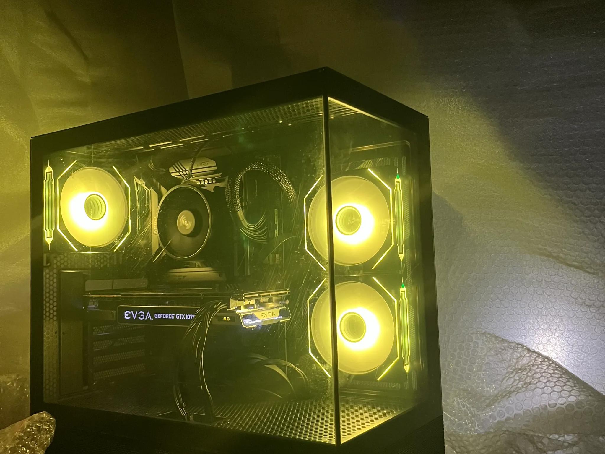 CUSTOM GAMING PC (Ryzen 5 5500 + NIVIDA GTX 1070 + 1TB SSD + 16GB RAM)