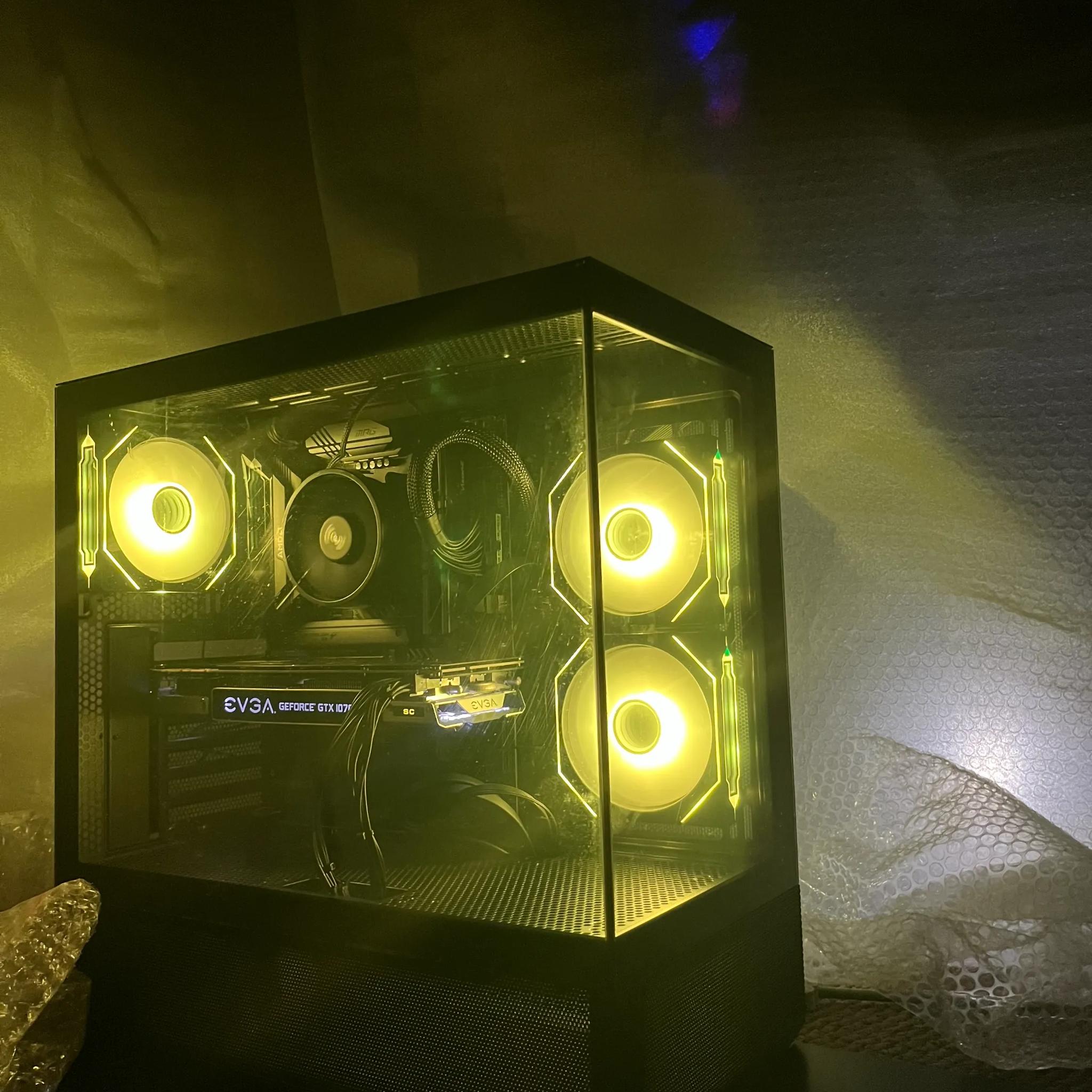 CUSTOM GAMING PC (Ryzen 5 5500 + NIVIDA GTX 1070 + 1TB SSD + 16GB RAM)