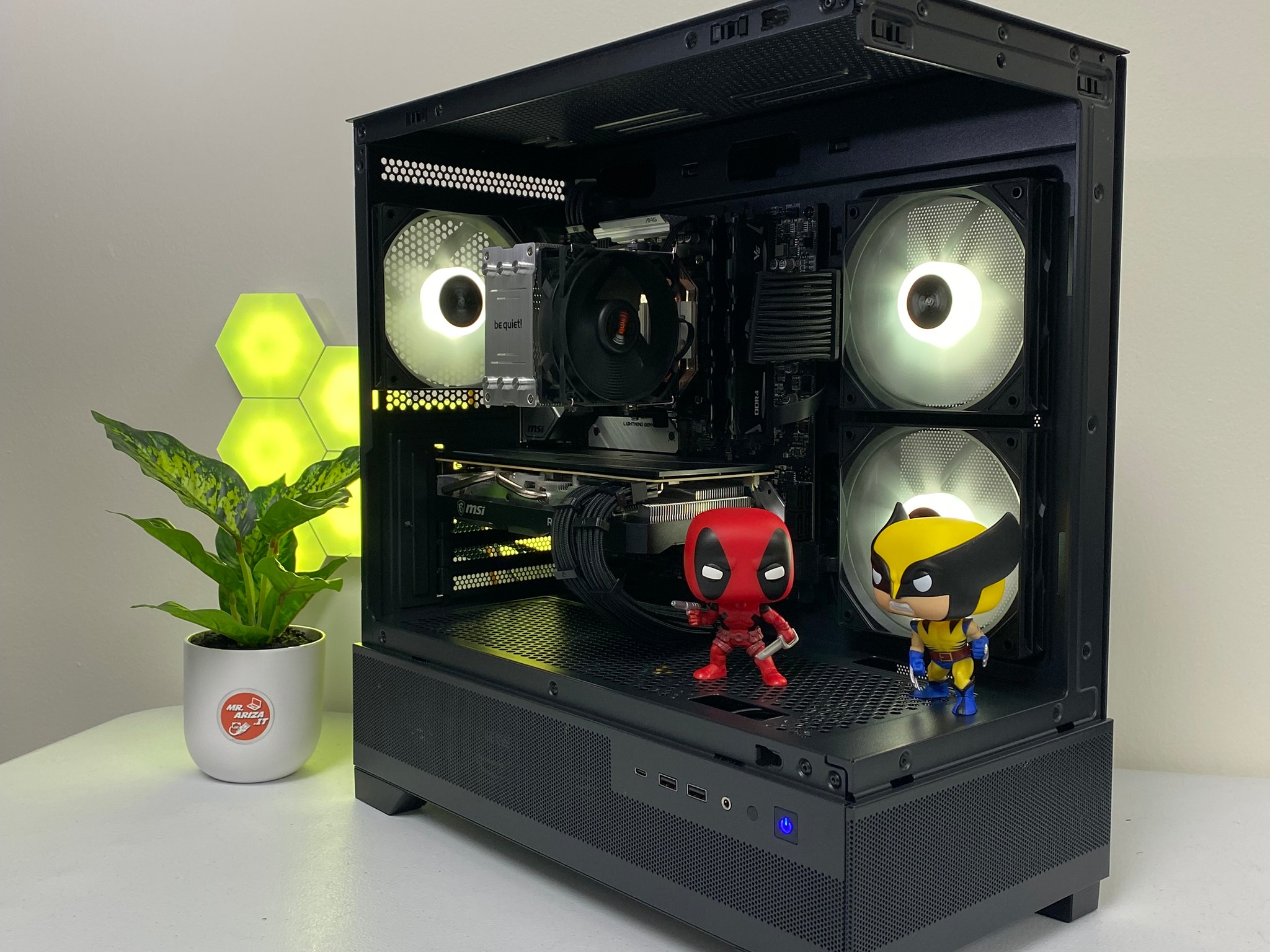 Ryzen 7 5700G + RX 5700 🌟 "Shadow Phantom Gaming PC" 🌟