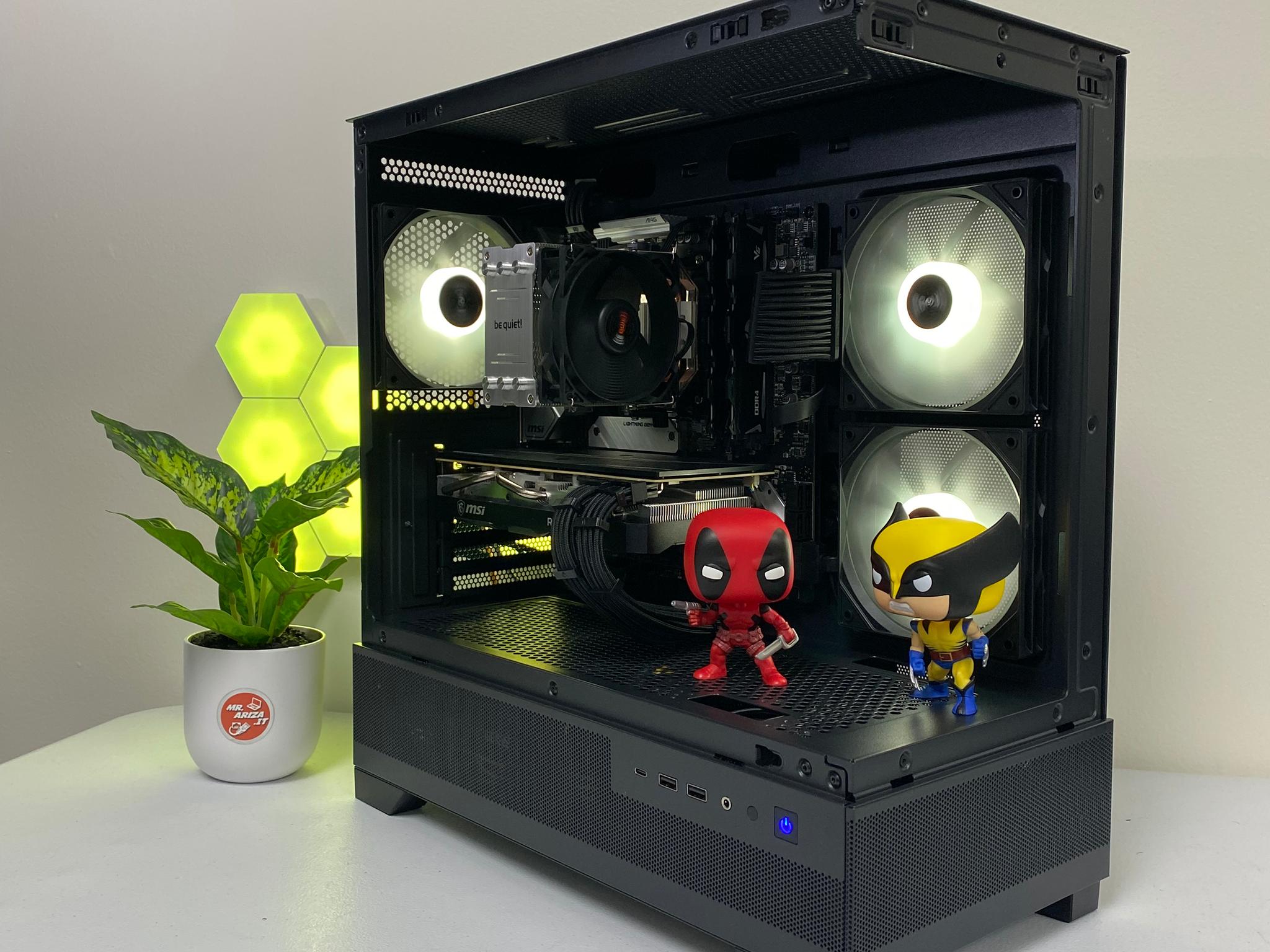 Ryzen 7 5700G + RX 5700 🌟 "Shadow Phantom Gaming PC" 🌟