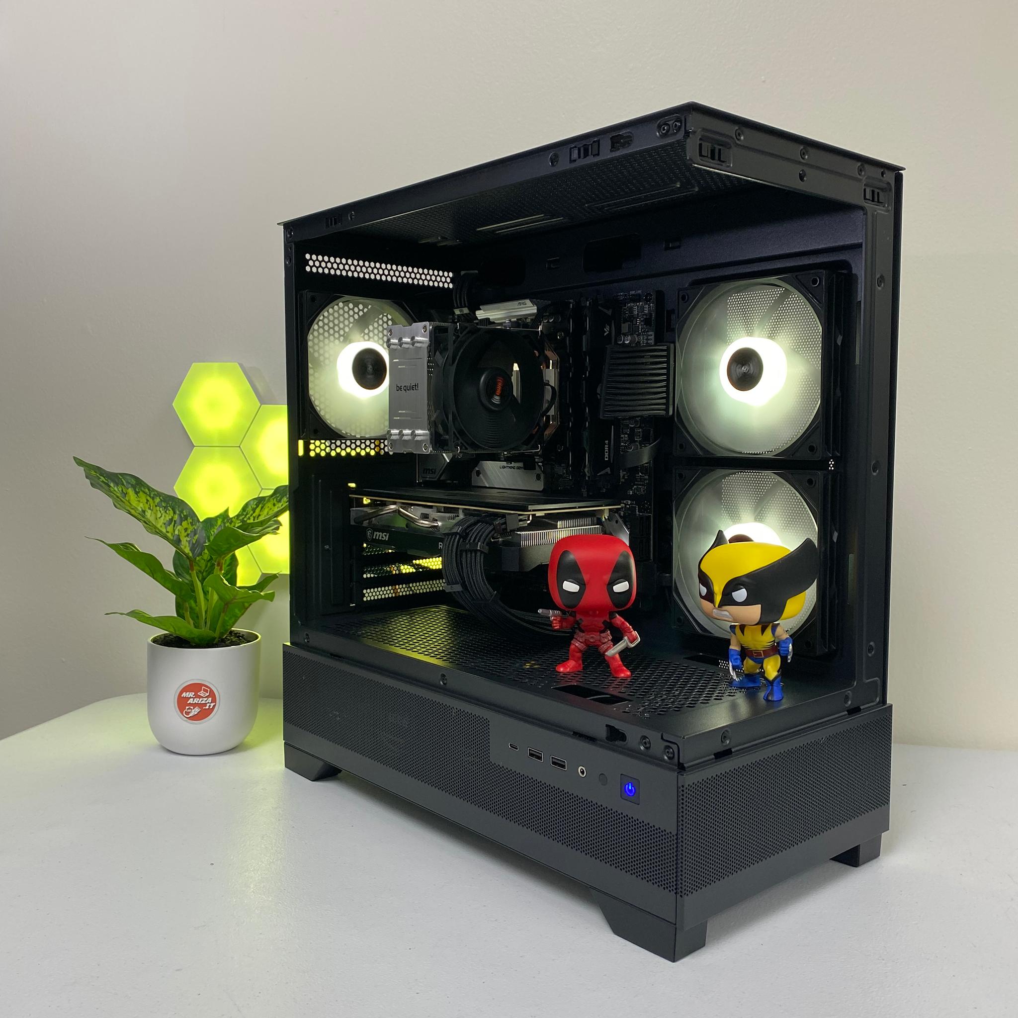 Ryzen 7 5700G + RX 5700 🌟 "Shadow Phantom Gaming PC" 🌟