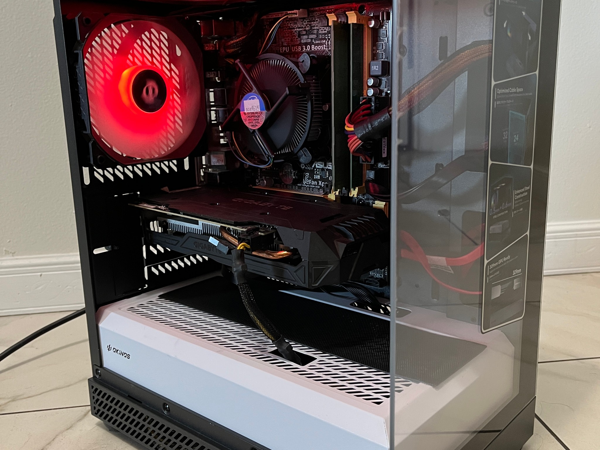 Budget Gaming PC - Intel i7-4790, NVIDIA GTX 1060, 12GB RAM, 1.1TB Storage, w/ Wi-Fi & BT