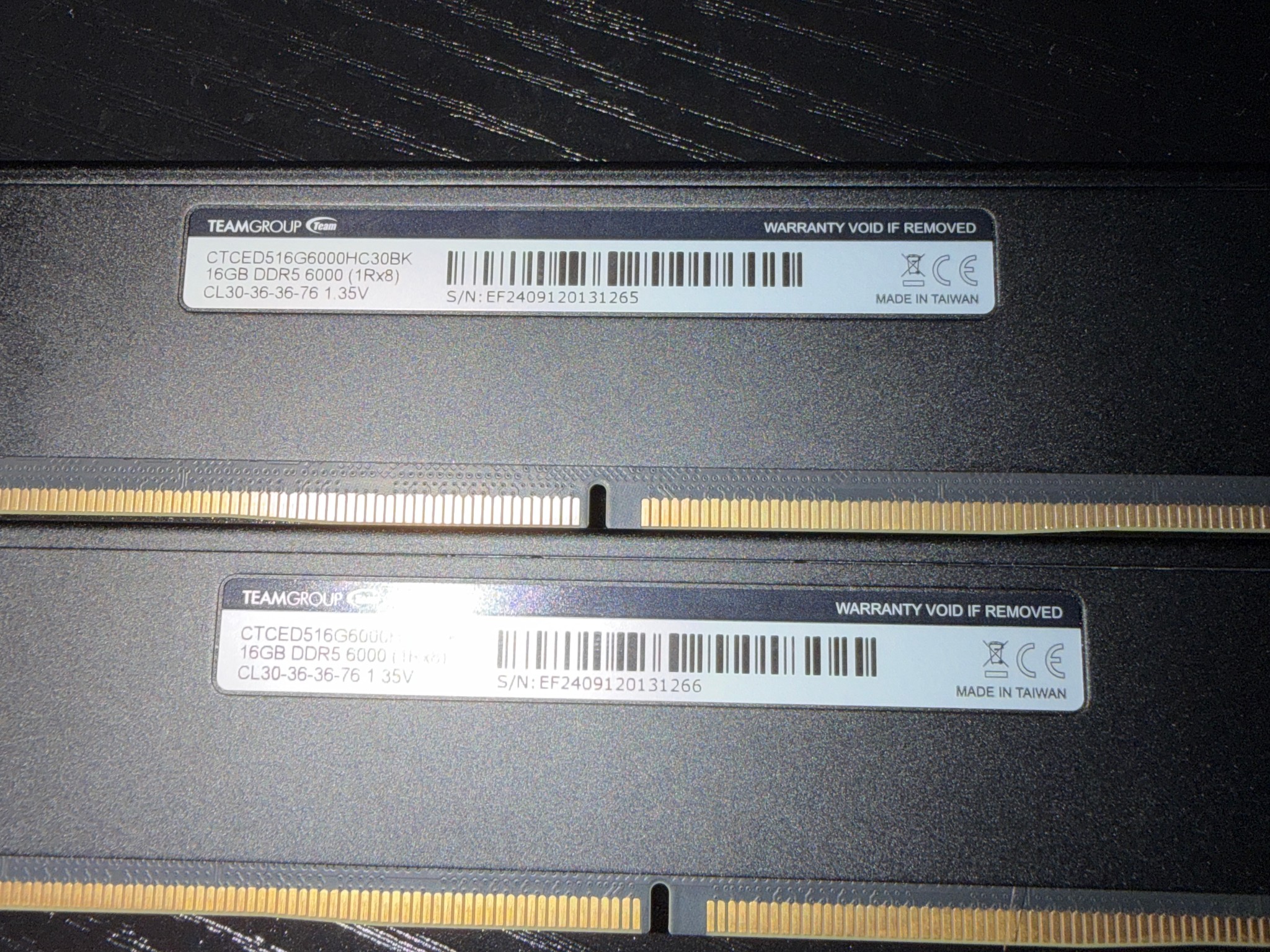 T-Create Expert DDR5 32GB (2x16GB) 6000MHz DIMM Intel XMP AMD EXPO