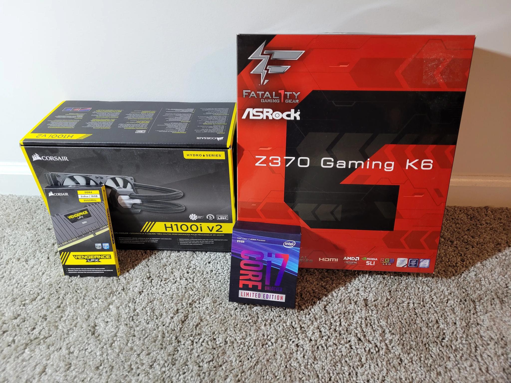i7 8086K + Z370 Bundle