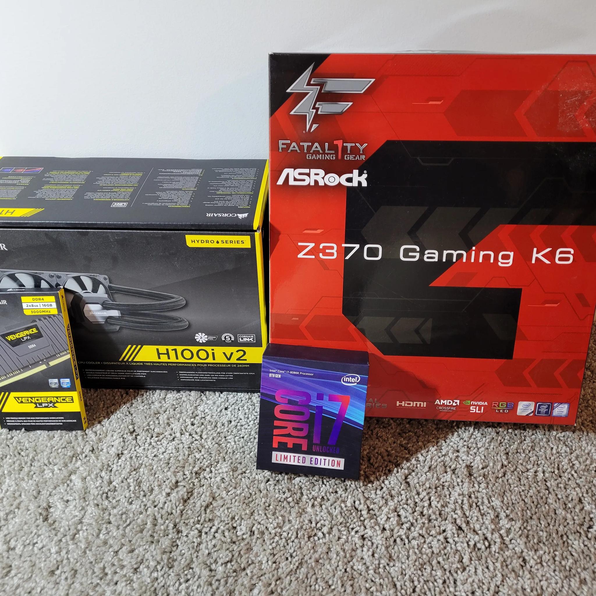 i7 8086K + Z370 Bundle