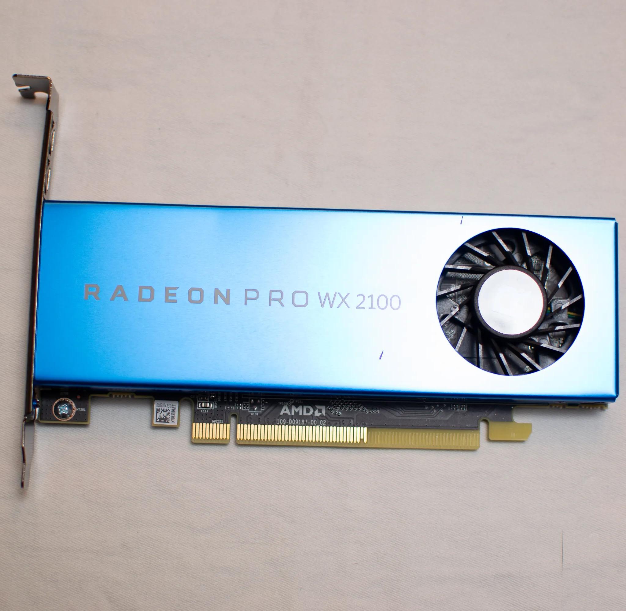 AMD Radeon Pro WX2100 GPU