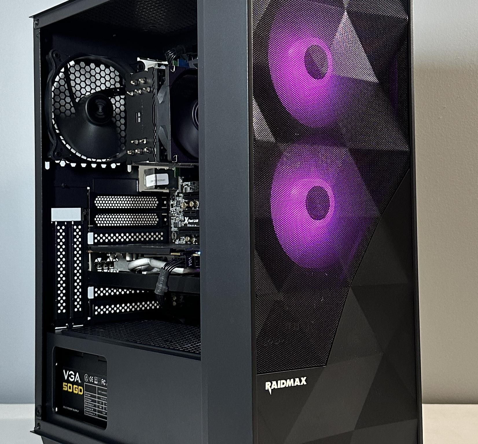 RX 580 8GB | INTEL i7-3820 | 16GB RAM | 480GB SSD | Custom RGB Gaming PC WIFI WIN10