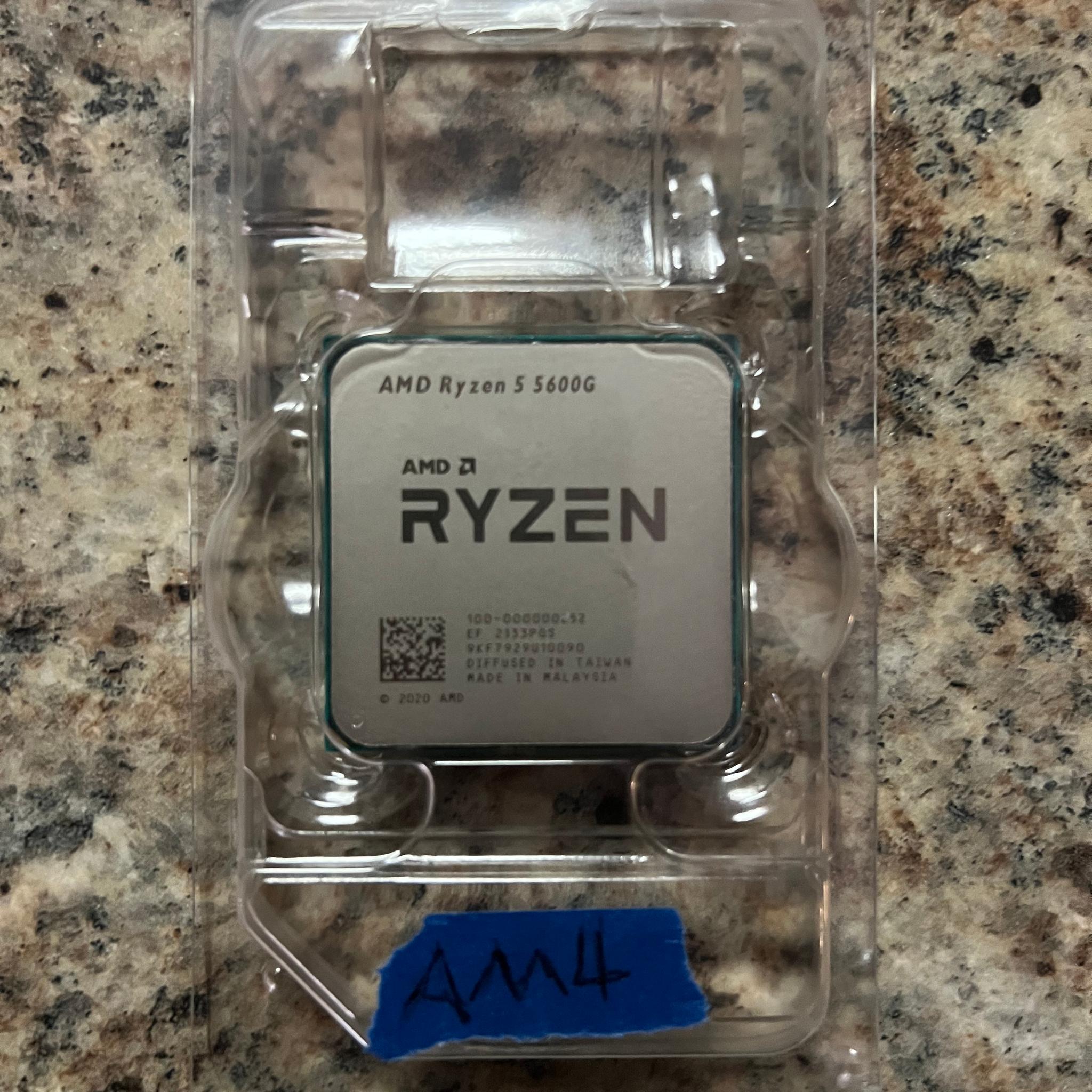 AMD Ryzen 5 5600G with cpu cooler