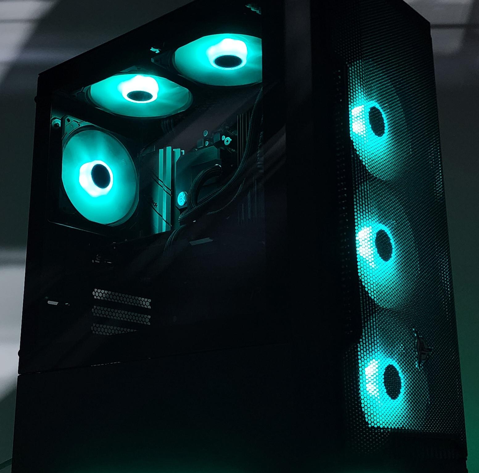 Gaming PC Ryzen 9 5950X 32GB RAM 1TB SSD RX 6600 8GB Windows 11 Computer