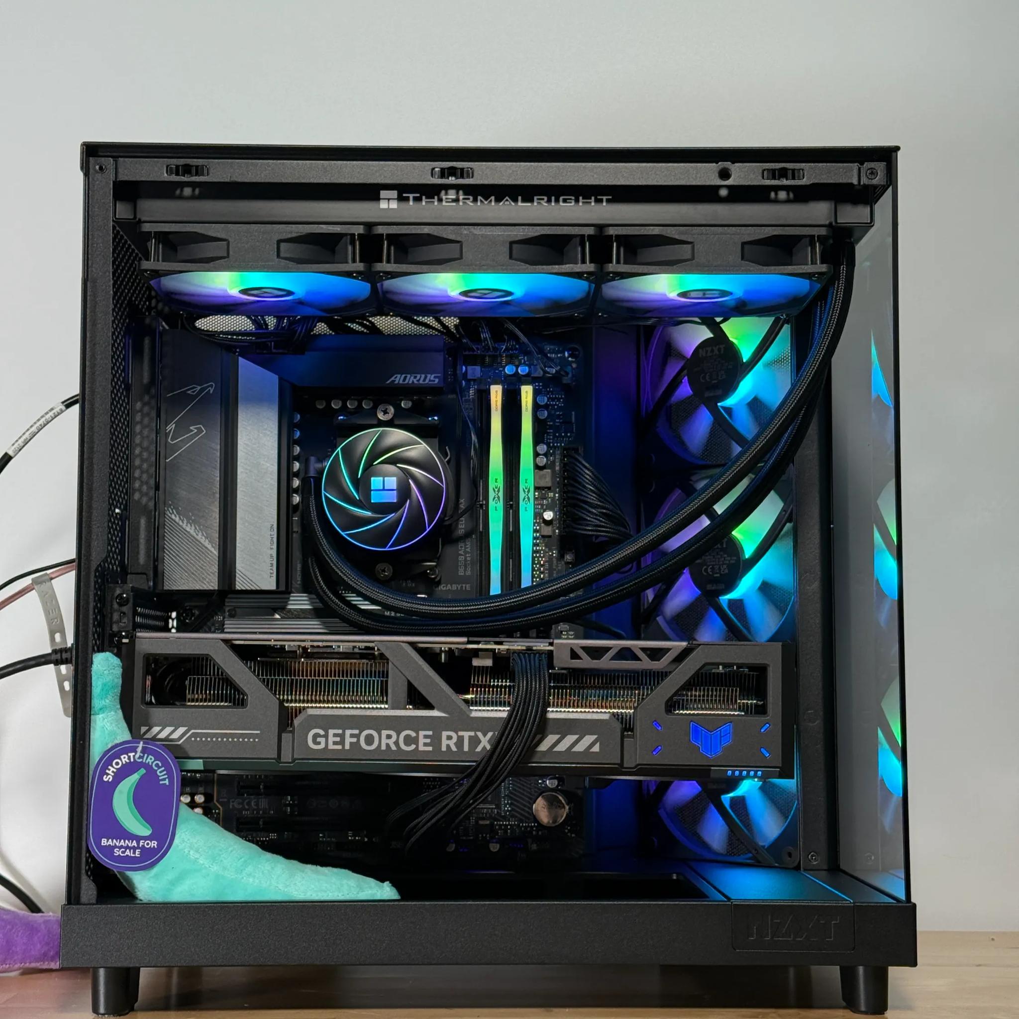 RTX 5080 Ryzen 7 9800x3d Gaming PC