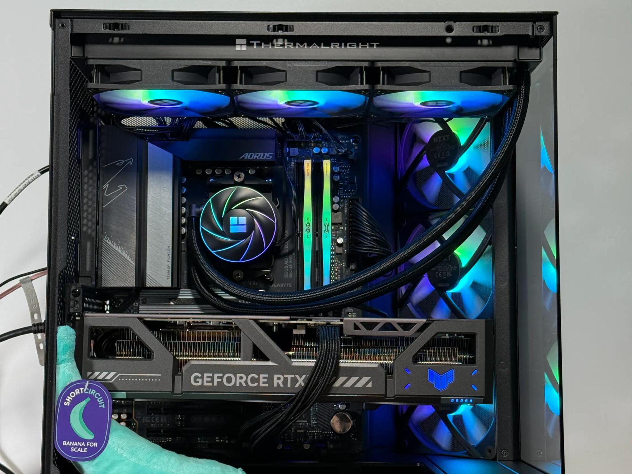 RTX 5080 Ryzen 7 9800x3d Gaming PC