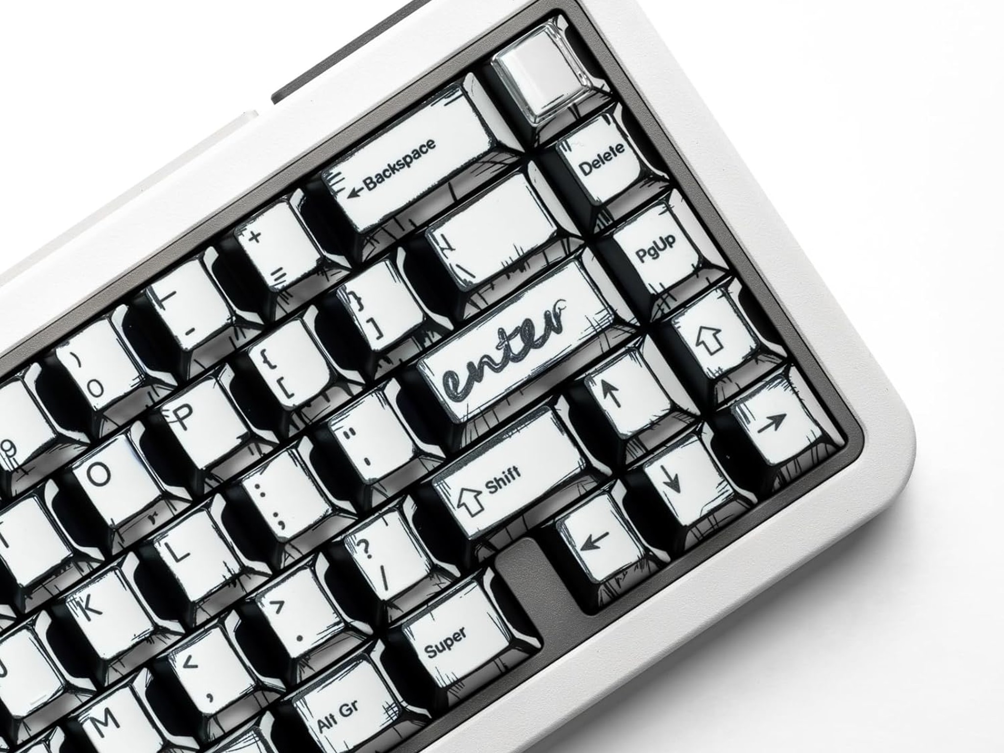 Manga/Anime PBT Keycaps (141 Keys)