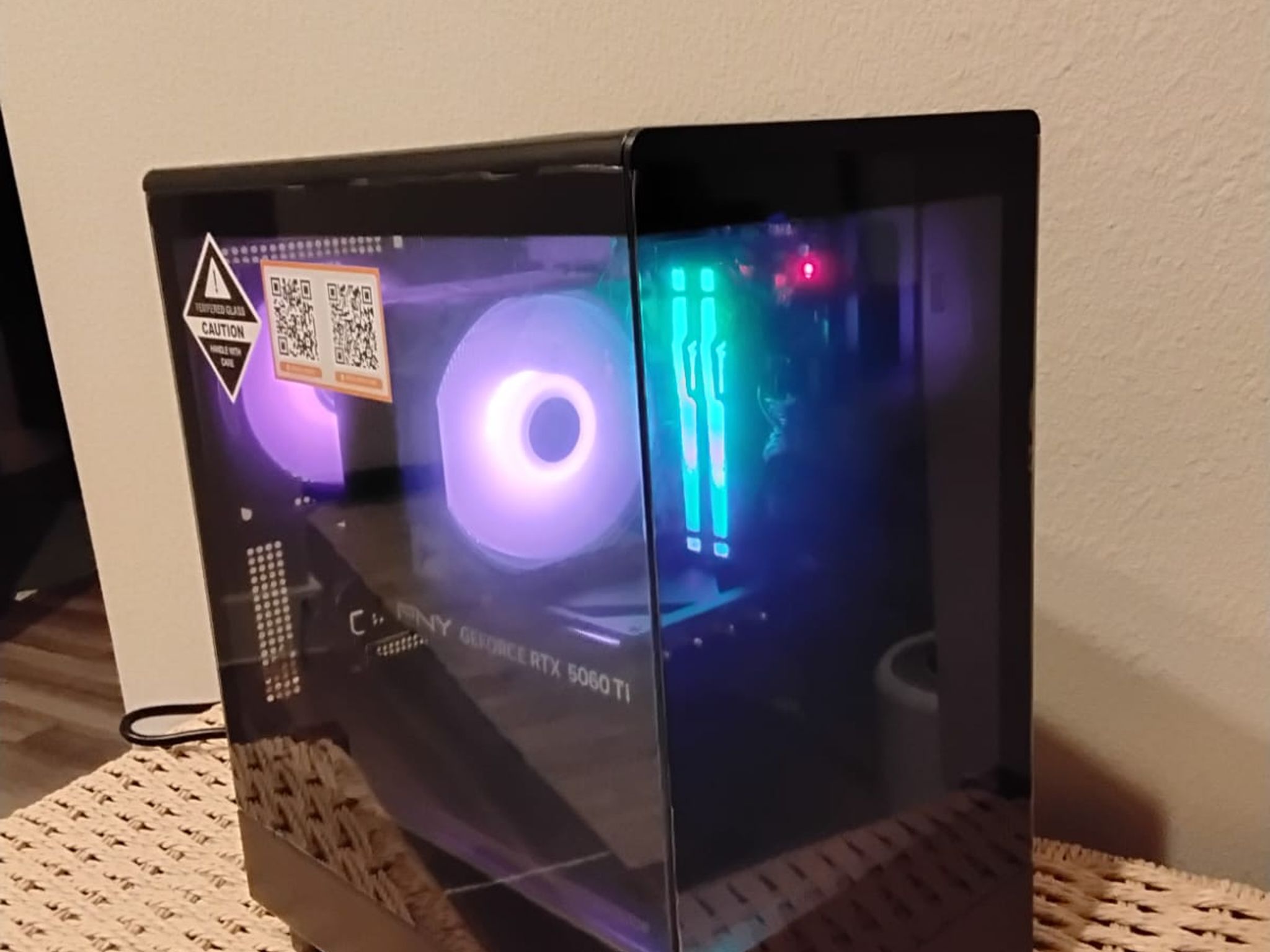 Ryzen 5 9600x GPU PNY 5060ti 16gb VRAM/ 32gb RAM