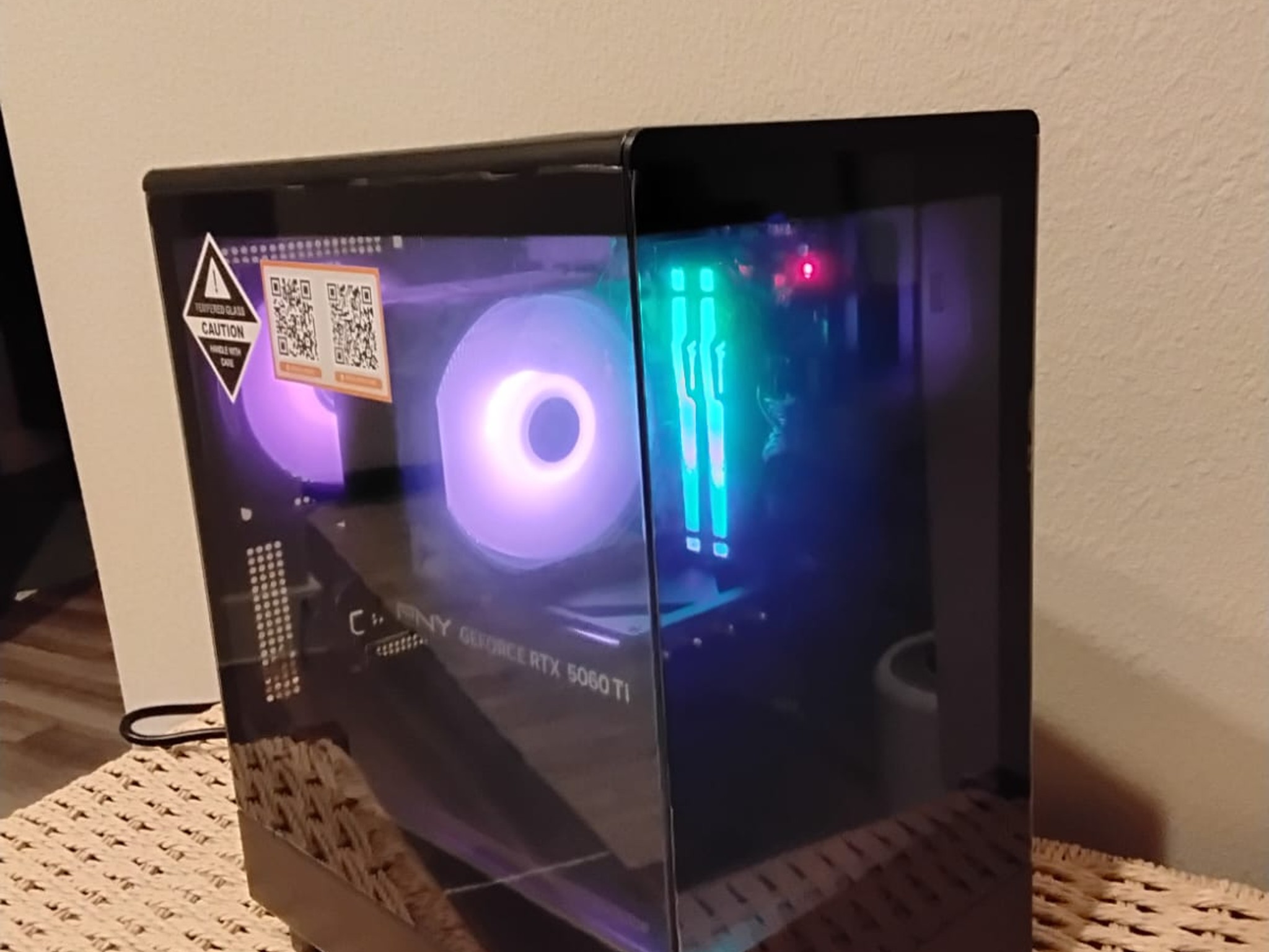 Ryzen 5 9600x GPU PNY 5060ti 16gb VRAM/ 32gb RAM