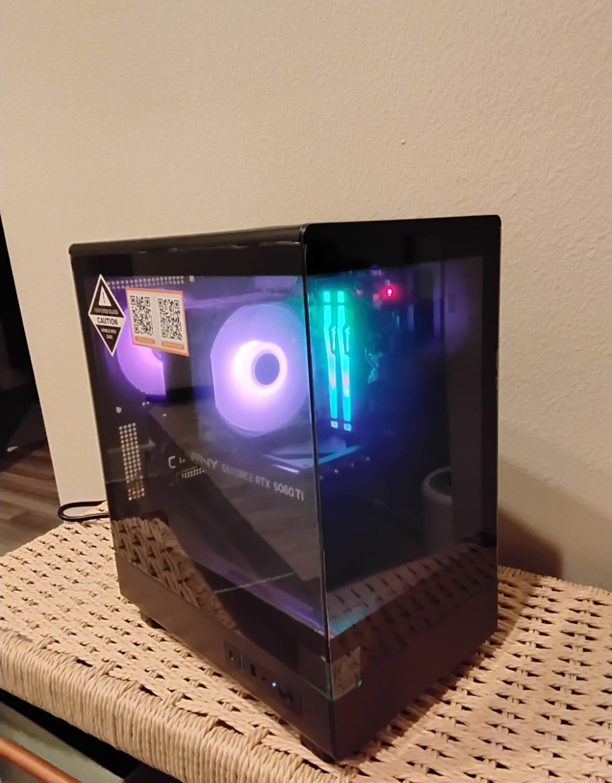 Ryzen 5 9600x GPU PNY 5060ti 16gb VRAM/ 32gb RAM