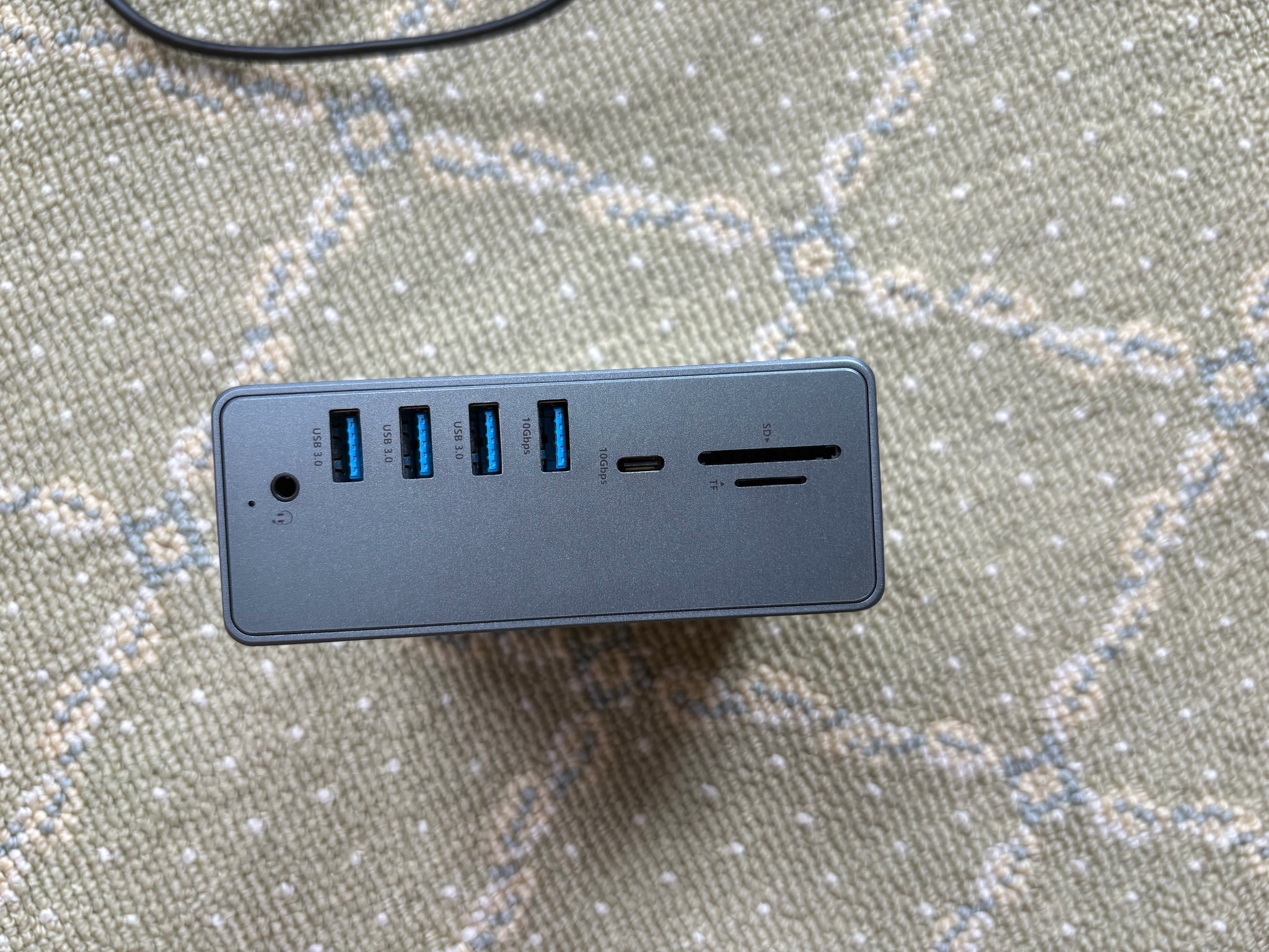 TobenOne DisplayLink 18-In-1 Docking Station USB 3.0 or USB-C Dual Monitor Universal Dock UDS030