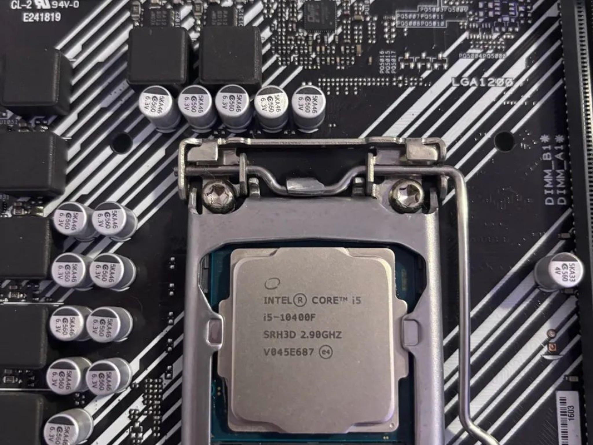 I5-10400F ASUS PRIME B460M-A 16 GB Ram 500GB SSD Combo USED