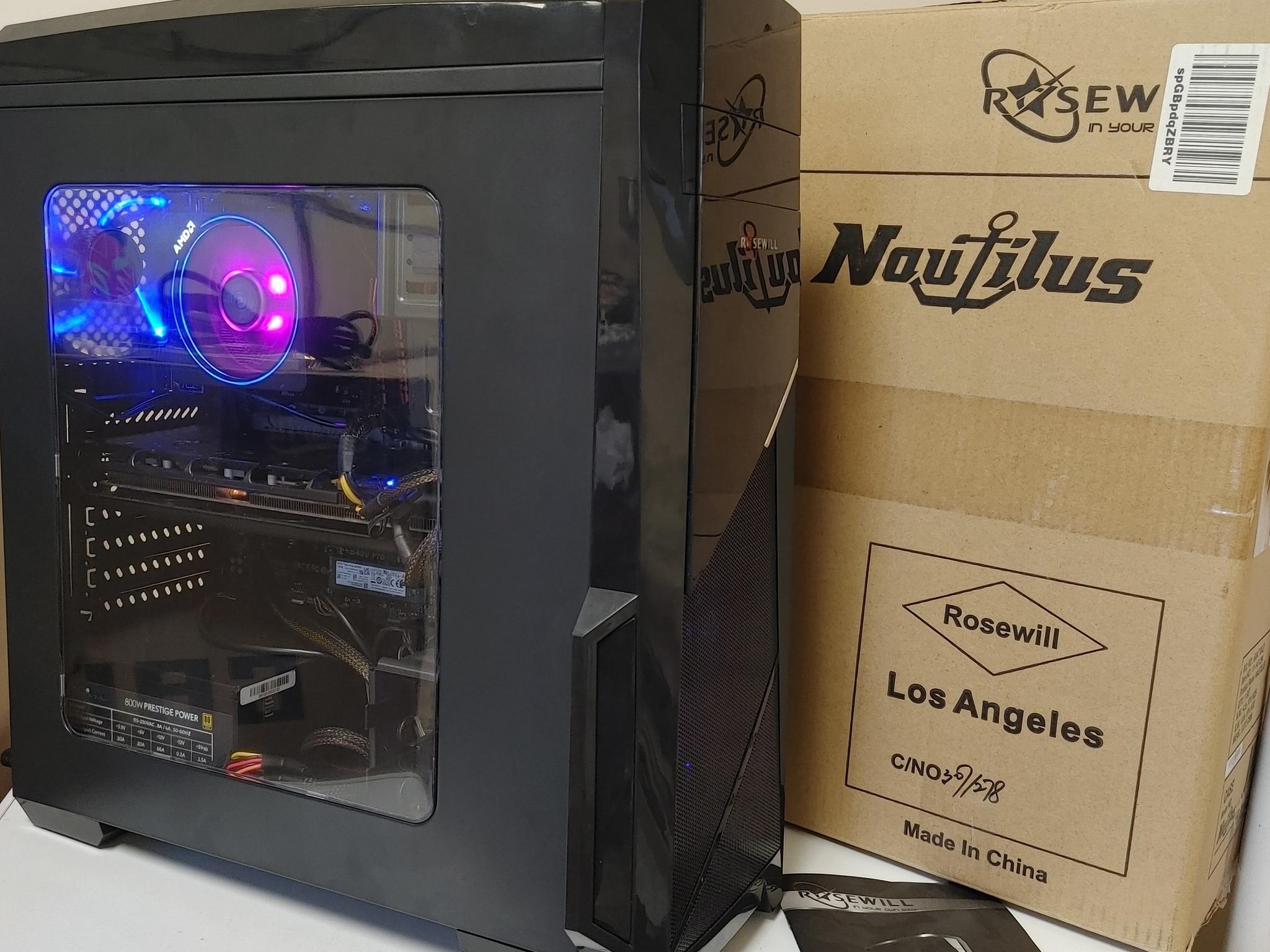 Rosewill Nautilus Gaming Computer PC