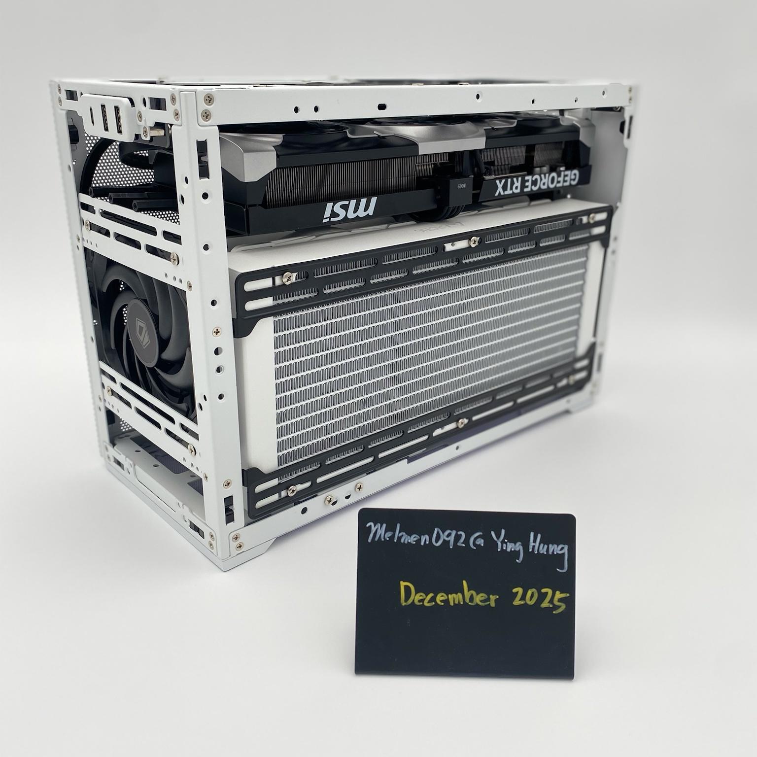 "Liquid Panda" | MSI 5080 | 9800X3D | 32GB DDR5 | 2TB Storage