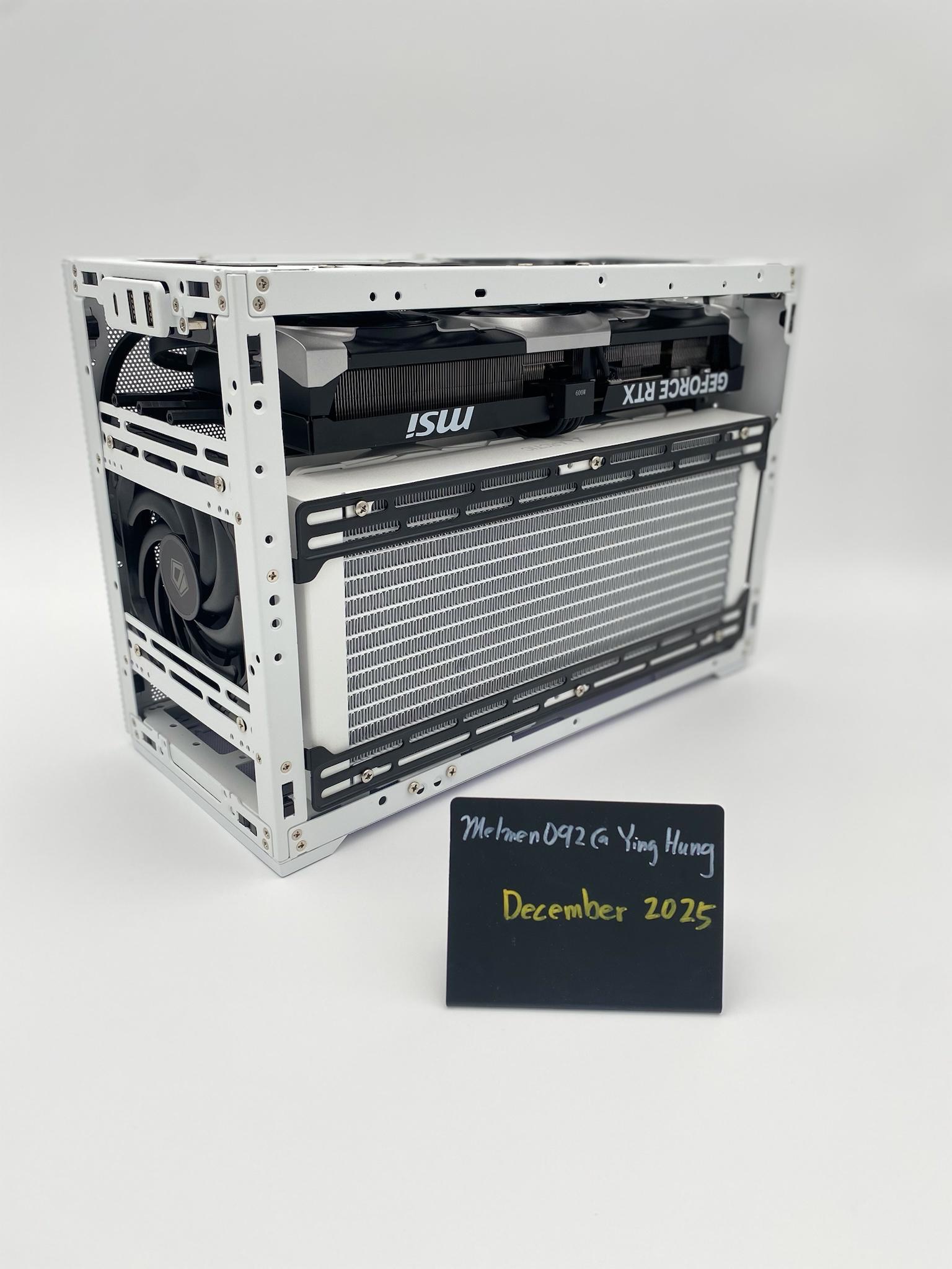 "Liquid Panda" | MSI 5080 | 9800X3D | 32GB DDR5 | 2TB Storage