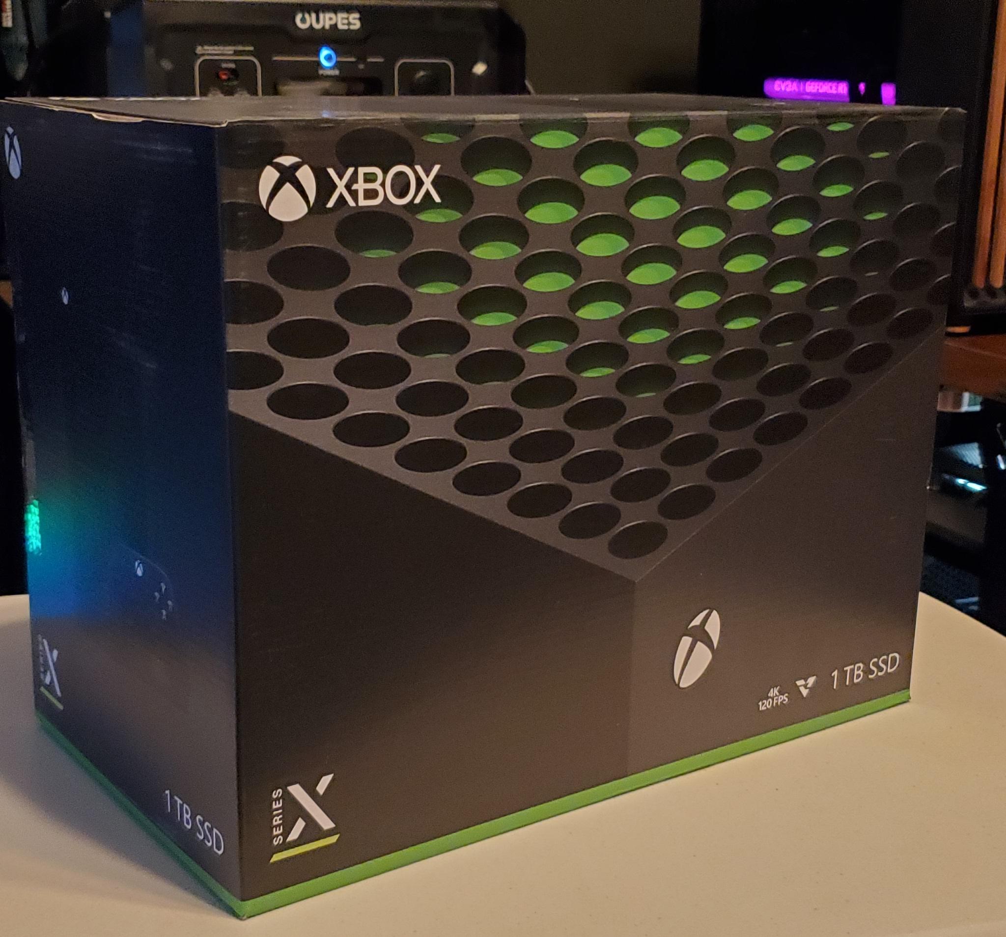 Microsoft Xbox Series X Physical Edition Console - 1 TB (Carbon Black)