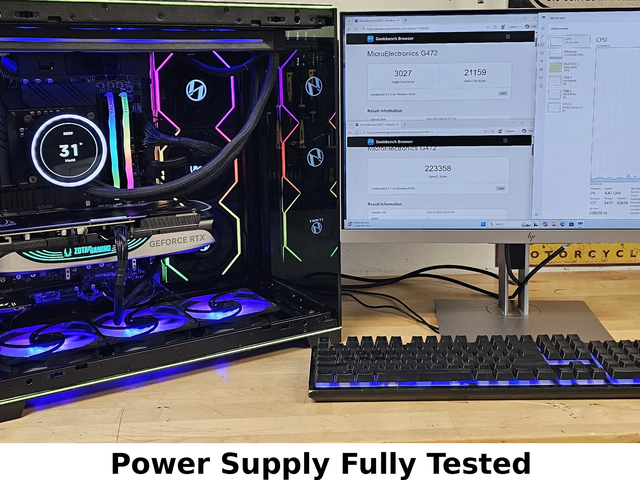 1000 Watt PSU be quiet! Power Supply
