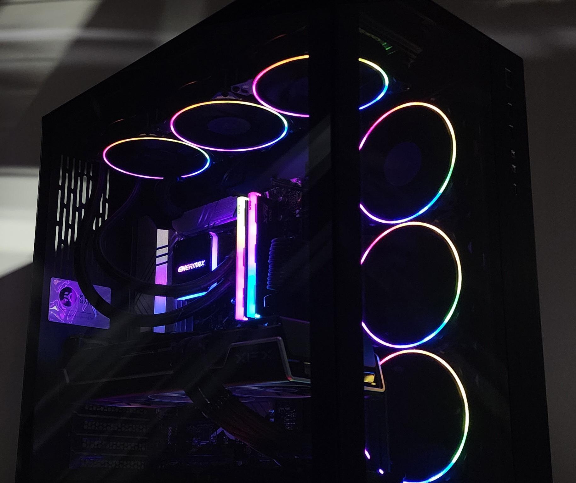 Gaming PC i9-14900K 32GB RAM 2TB SSD RX 7900 XT 20GB Windows 11 PC