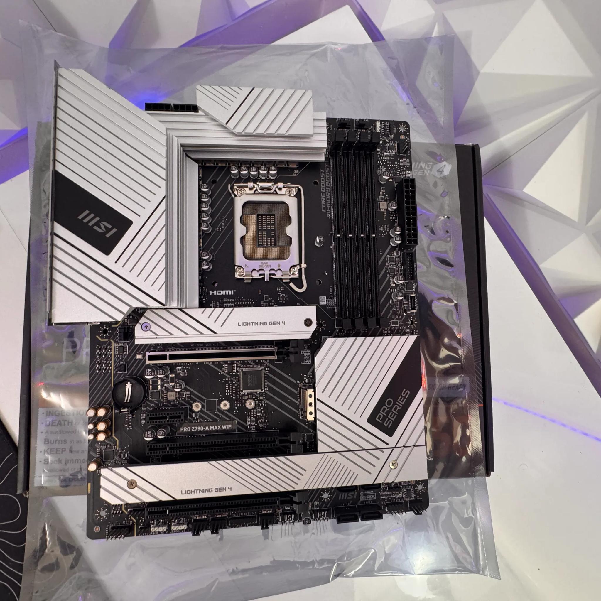 MSI PRO Z790-A MAX WIFI | LGA 1700 DDR5 ATX Gaming Motherboard WI-FI 6