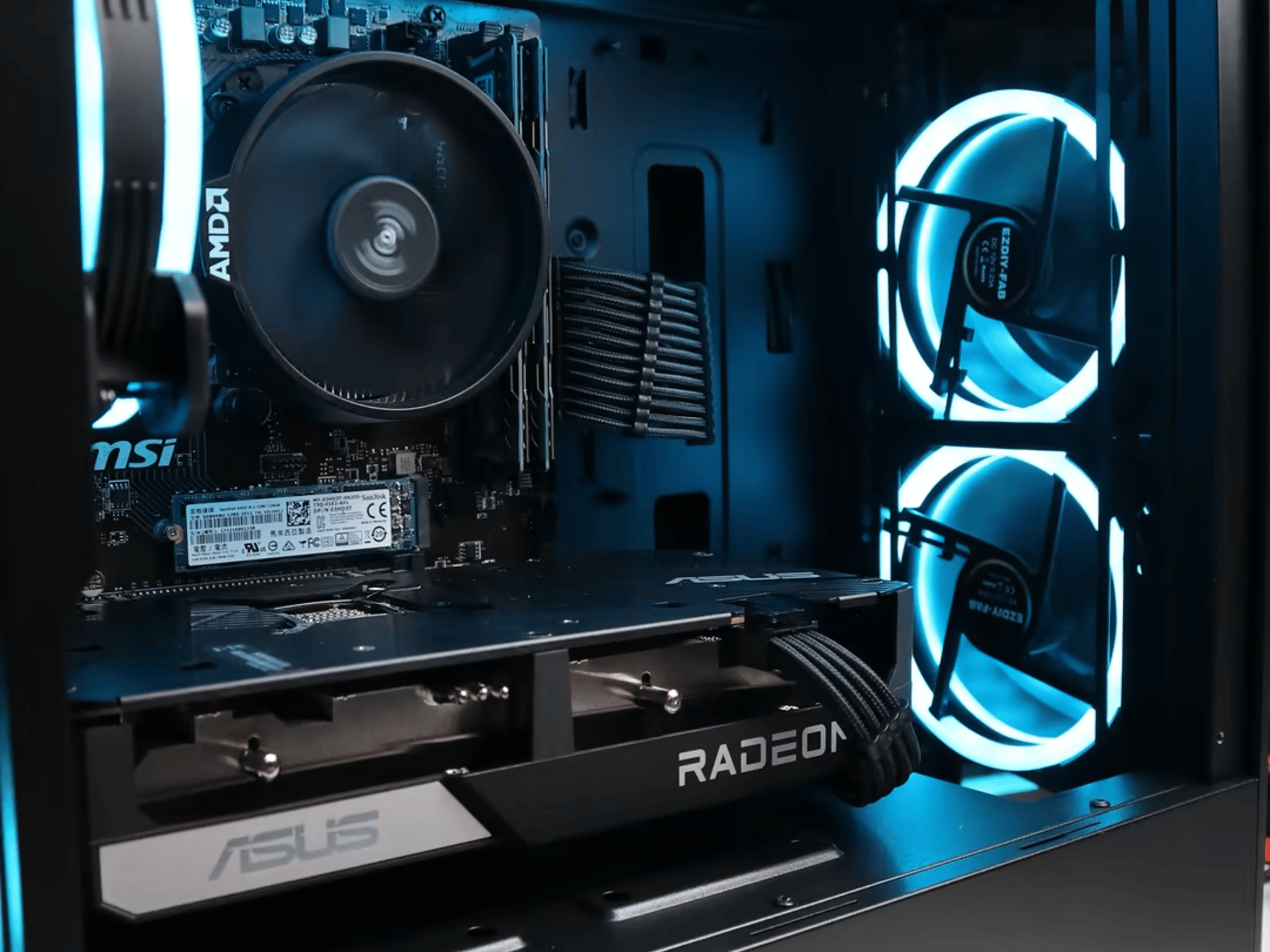 Prithee | Ryzen 7 1700/RX 6600 Gaming PC FREE SHIPPING