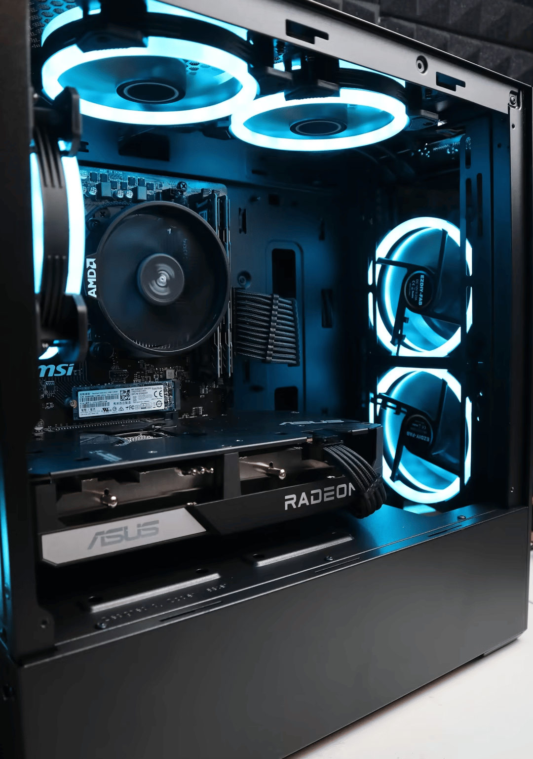 Prithee | Ryzen 7 1700/RX 6600 Gaming PC FREE SHIPPING