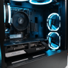Prithee | Ryzen 7 1700/RX 6600 Gaming PC FREE SHIPPING
