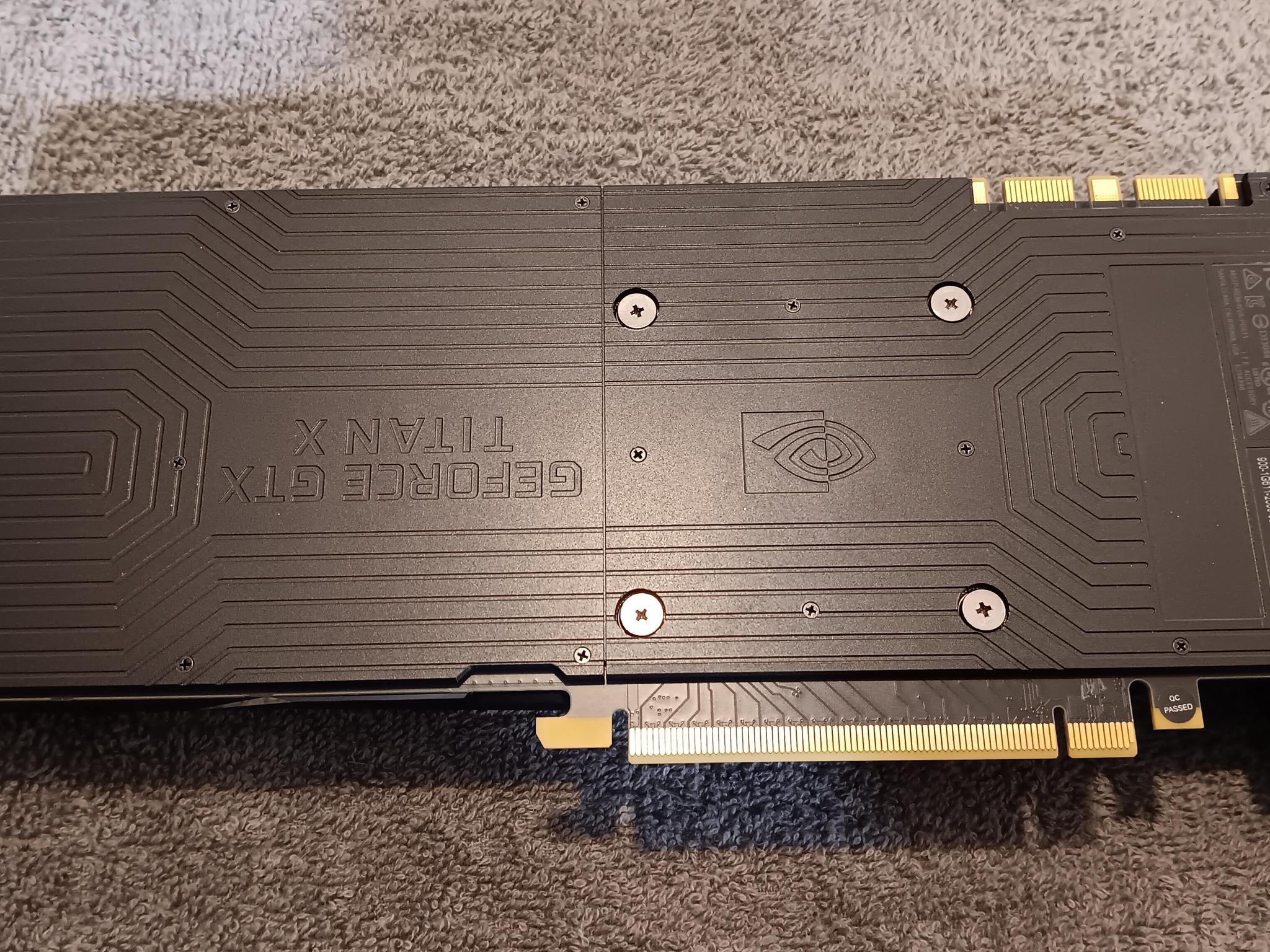 Nvidia Titan X Pascal 12GB *PLEASE READ DESCRIPTION CAREFULLY*